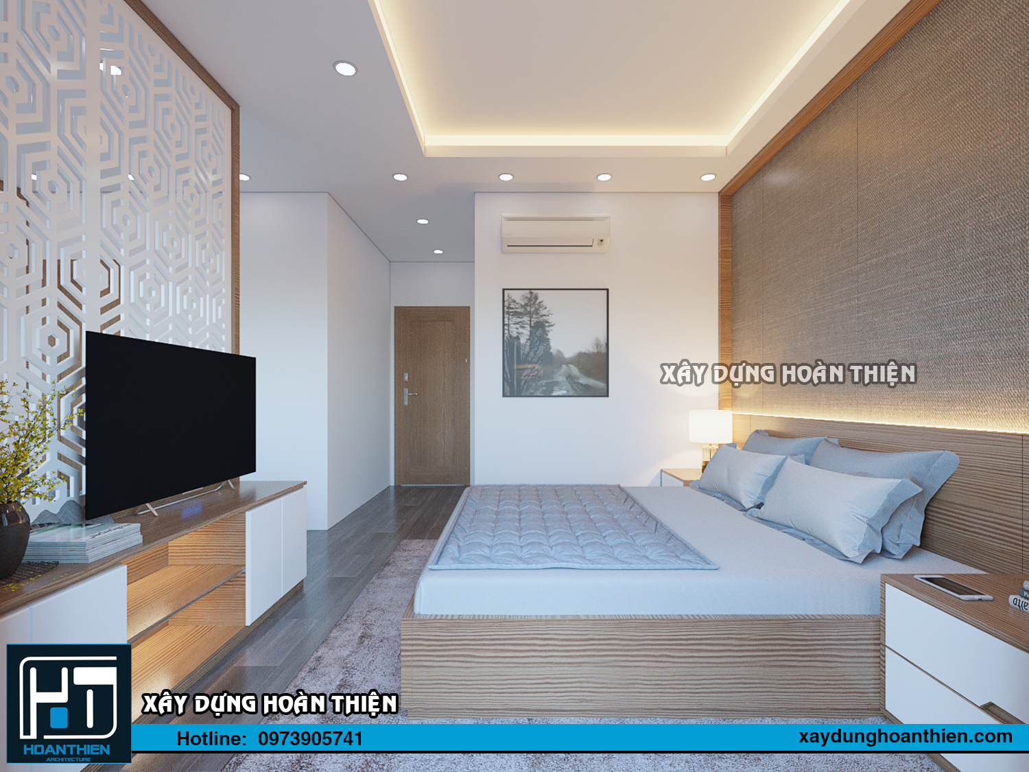 Thiết kế thi công nội thất căn hộ Aqua City Hạ Long, Quảng Ninh