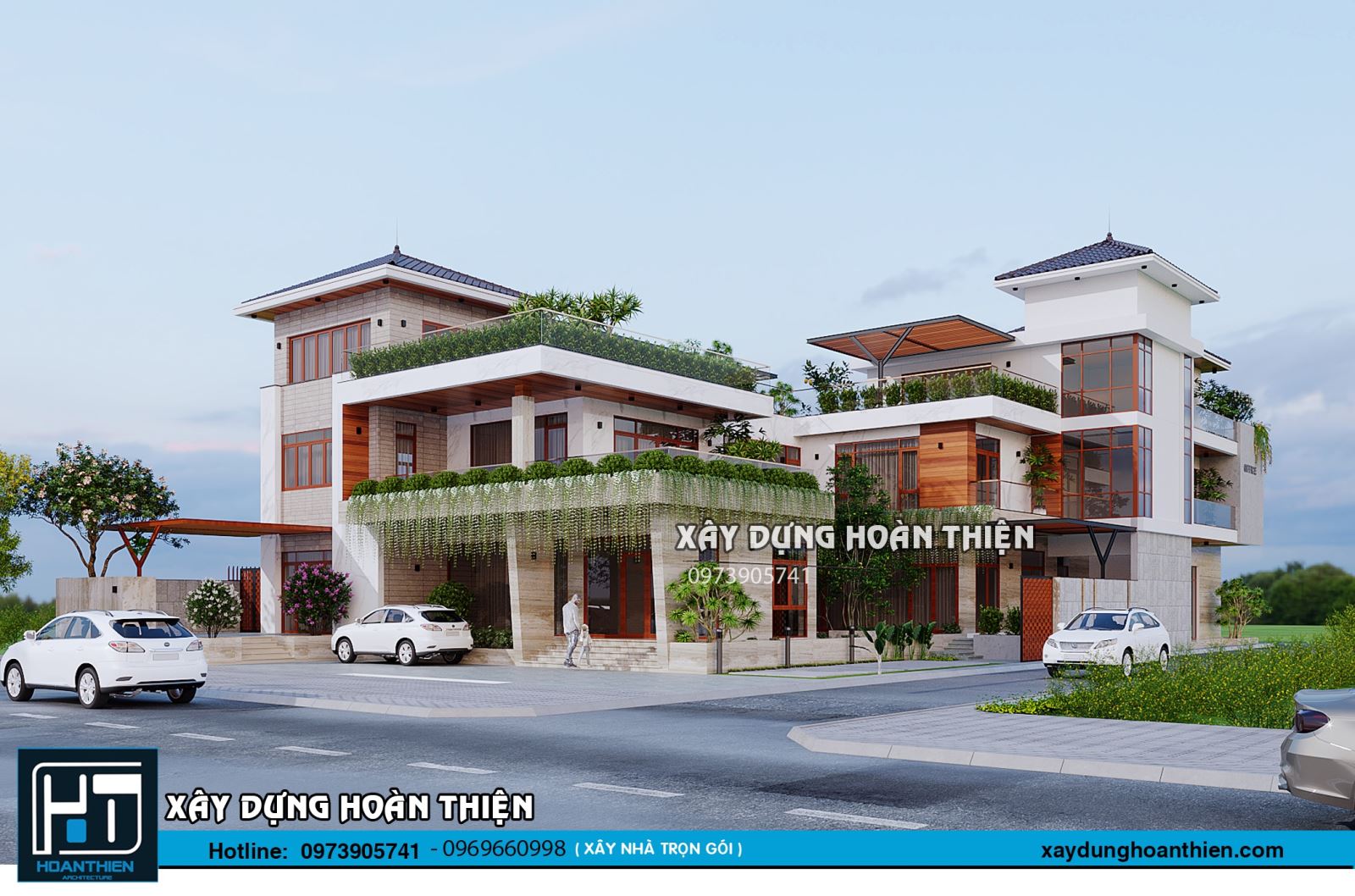 Mẫu thiết kế biệt thự tại Biên Hòa hiện đại, đẳng cấp và gần gũi thiên nhiên Mẫu thiết kế biệt thự tại Biên Hòa hiện đại, đẳng cấp và gần gũi thiên nhiên