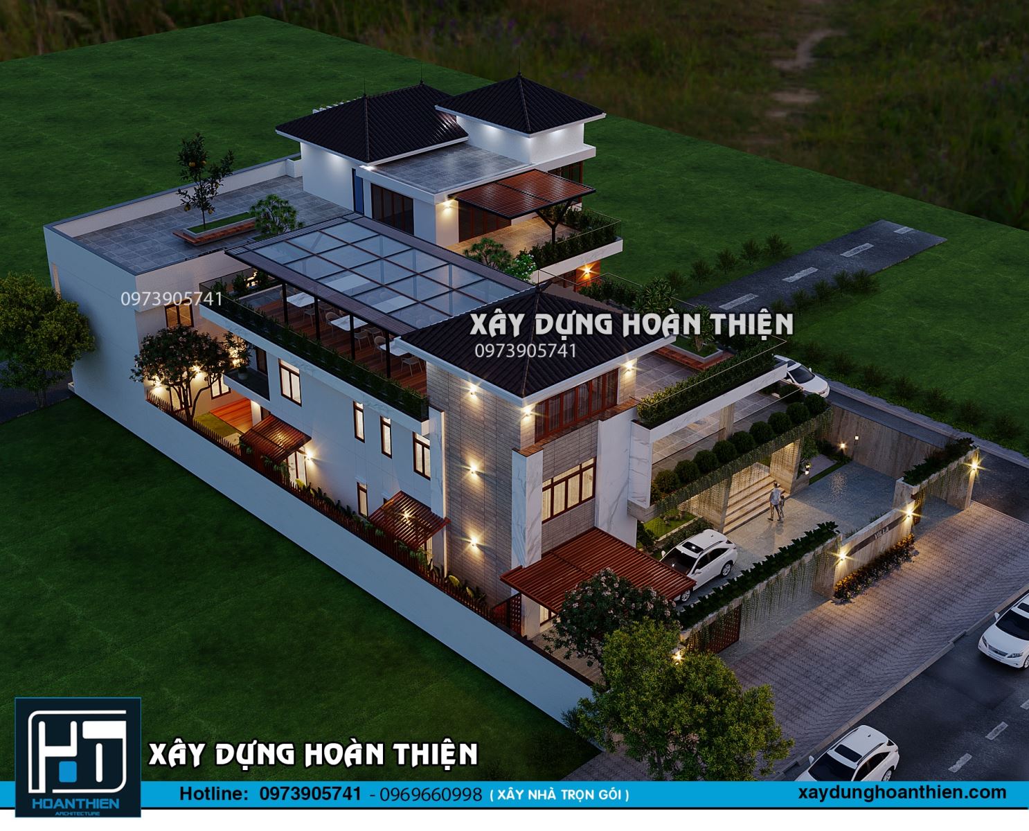 Mẫu thiết kế biệt thự tại Biên Hòa hiện đại, đẳng cấp và gần gũi thiên nhiên Mẫu thiết kế biệt thự tại Biên Hòa hiện đại, đẳng cấp và gần gũi thiên nhiên