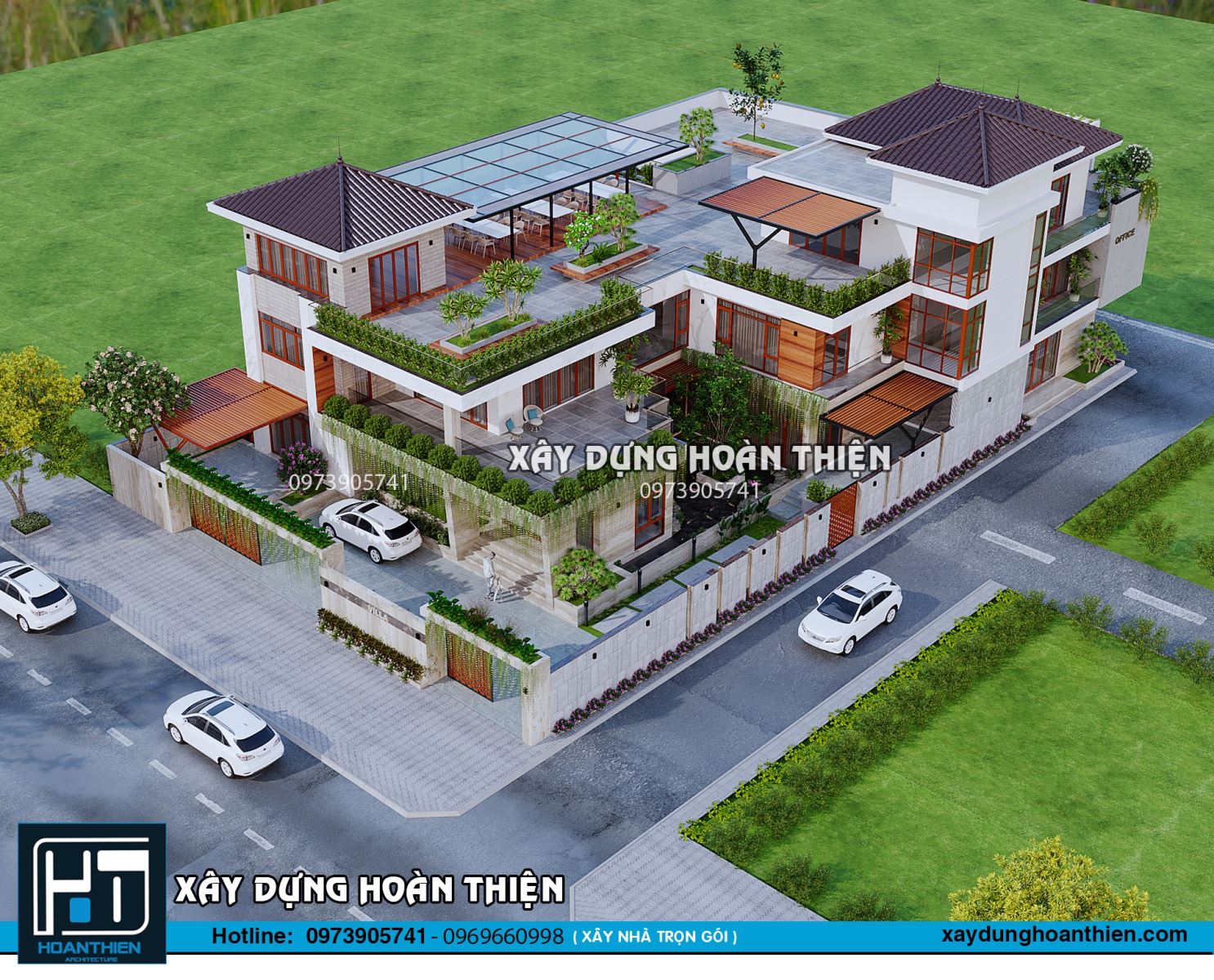 Mẫu thiết kế biệt thự tại Biên Hòa hiện đại, đẳng cấp và gần gũi thiên nhiên Mẫu thiết kế biệt thự tại Biên Hòa hiện đại, đẳng cấp và gần gũi thiên nhiên