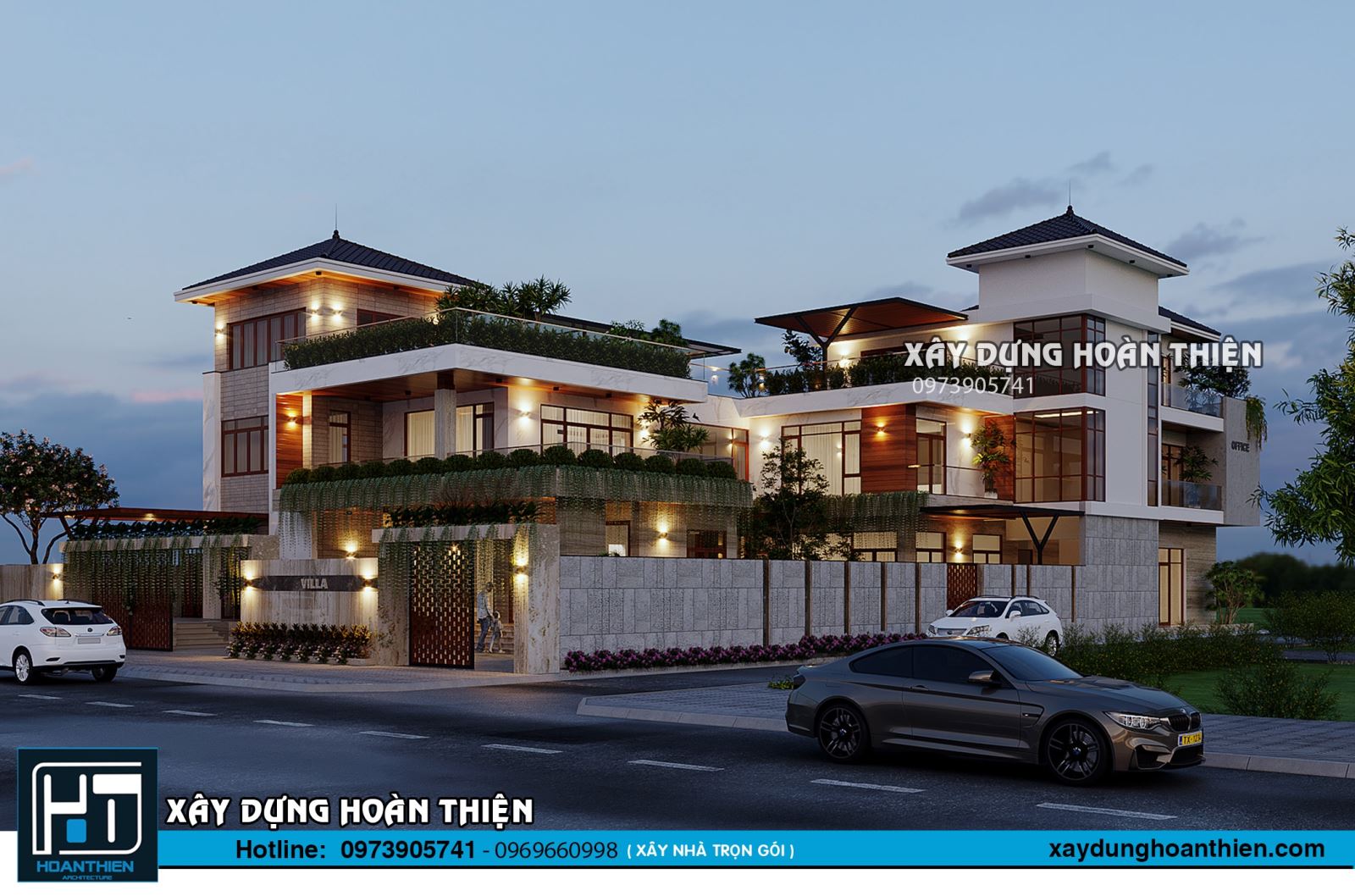 Mẫu thiết kế biệt thự tại Biên Hòa hiện đại, đẳng cấp và gần gũi thiên nhiên Mẫu thiết kế biệt thự tại Biên Hòa hiện đại, đẳng cấp và gần gũi thiên nhiên