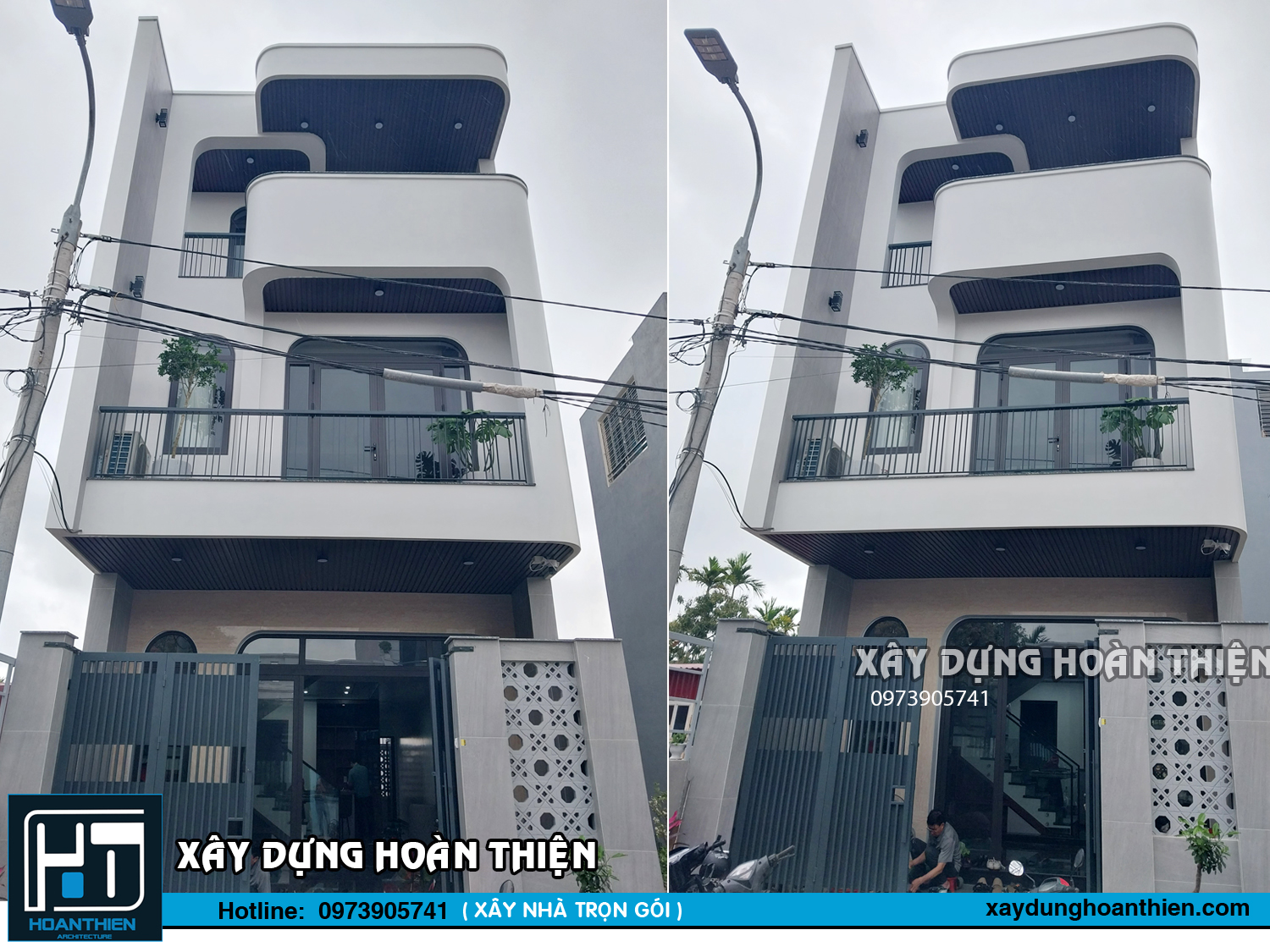 Xây nhà trọn gói Hải Phòngg – Mẫu nhà ống 3 tầng hiện đại đẹp Xây nhà trọn gói Hải Phòngg – Mẫu nhà ống 3 tầng hiện đại đẹp