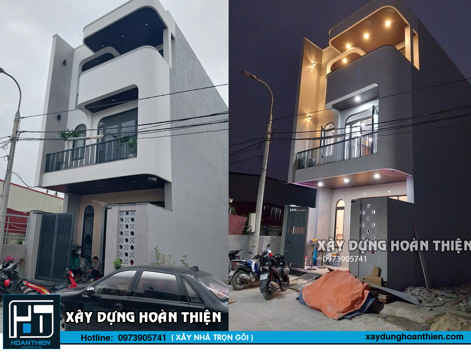 Xây nhà trọn gói Hải Phòngg – Mẫu nhà ống 3 tầng hiện đại đẹp Xây nhà trọn gói Hải Phòngg – Mẫu nhà ống 3 tầng hiện đại đẹp