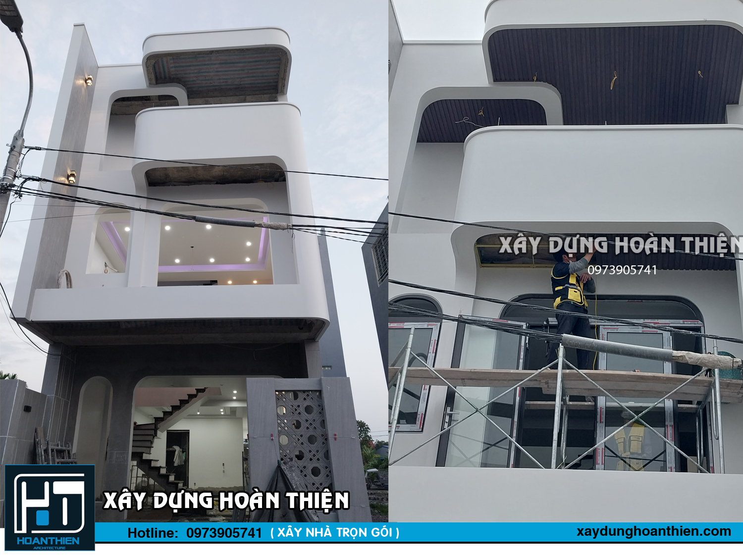 Xây nhà trọn gói Hải Phòngg – Mẫu nhà ống 3 tầng hiện đại đẹp Xây nhà trọn gói Hải Phòngg – Mẫu nhà ống 3 tầng hiện đại đẹp