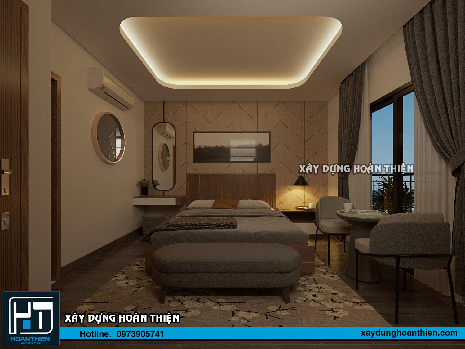 Thiết kế thi công nội thất căn hộ Aqua City Hạ Long, Quảng Ninh Thiết kế thi công nội thất căn hộ Aqua City Hạ Long, Quảng Ninh