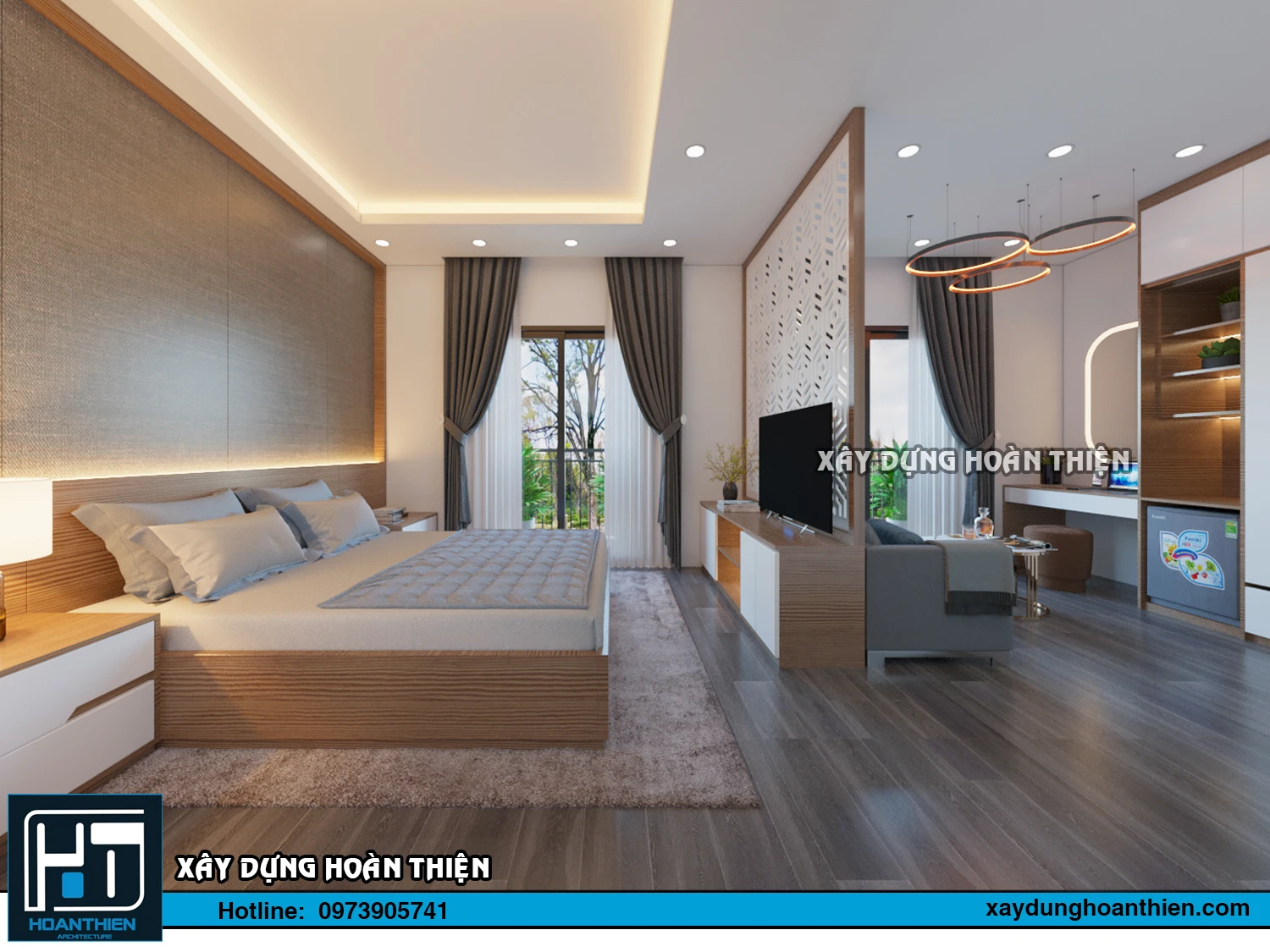 Thiết kế thi công nội thất căn hộ Aqua City Hạ Long, Quảng Ninh Thiết kế thi công nội thất căn hộ Aqua City Hạ Long, Quảng Ninh