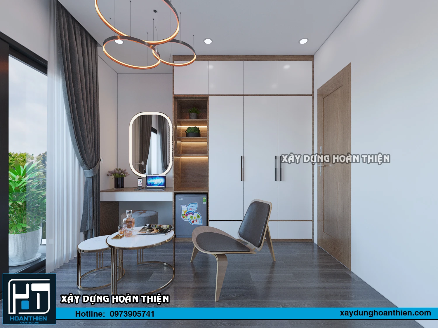 Thiết kế thi công nội thất căn hộ Aqua City Hạ Long, Quảng Ninh Thiết kế thi công nội thất căn hộ Aqua City Hạ Long, Quảng Ninh