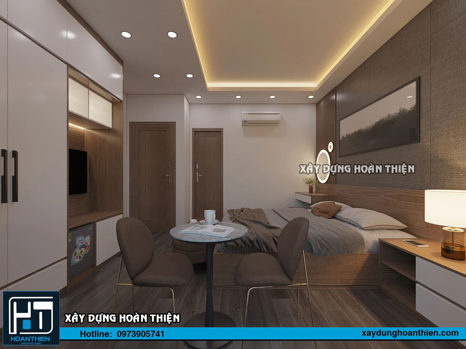 Thiết kế thi công nội thất căn hộ Aqua City Hạ Long, Quảng Ninh Thiết kế thi công nội thất căn hộ Aqua City Hạ Long, Quảng Ninh