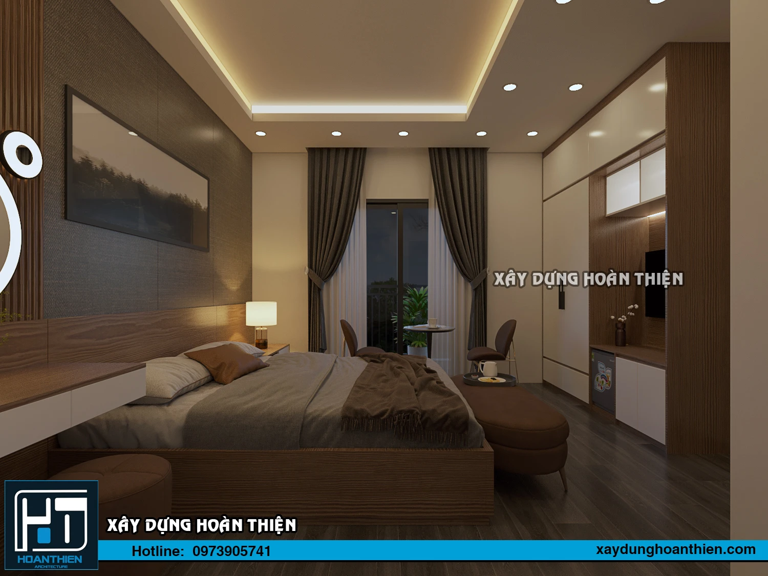 Thiết kế thi công nội thất căn hộ Aqua City Hạ Long, Quảng Ninh Thiết kế thi công nội thất căn hộ Aqua City Hạ Long, Quảng Ninh