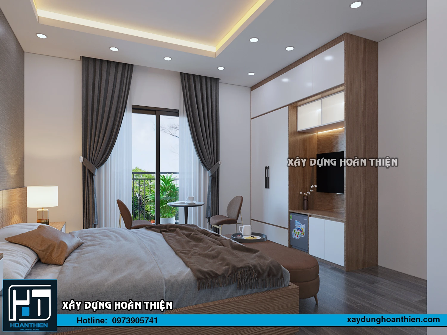 Thiết kế thi công nội thất căn hộ Aqua City Hạ Long, Quảng Ninh Thiết kế thi công nội thất căn hộ Aqua City Hạ Long, Quảng Ninh