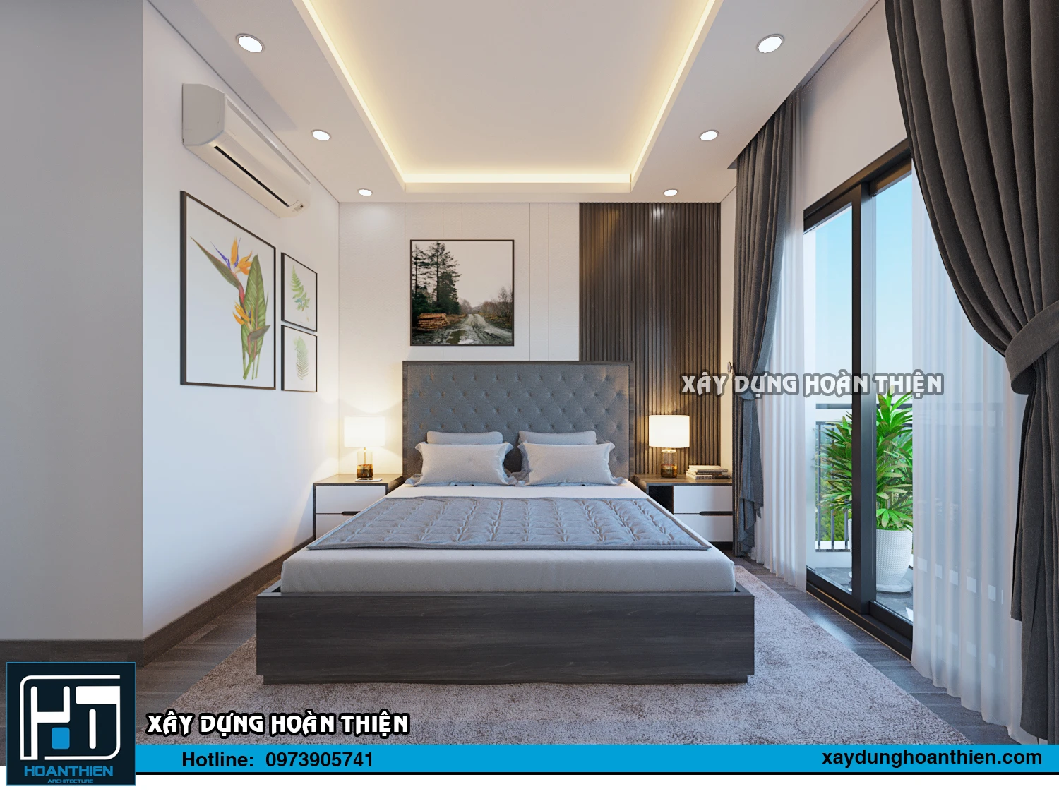 Thiết kế thi công nội thất căn hộ Aqua City Hạ Long, Quảng Ninh Thiết kế thi công nội thất căn hộ Aqua City Hạ Long, Quảng Ninh