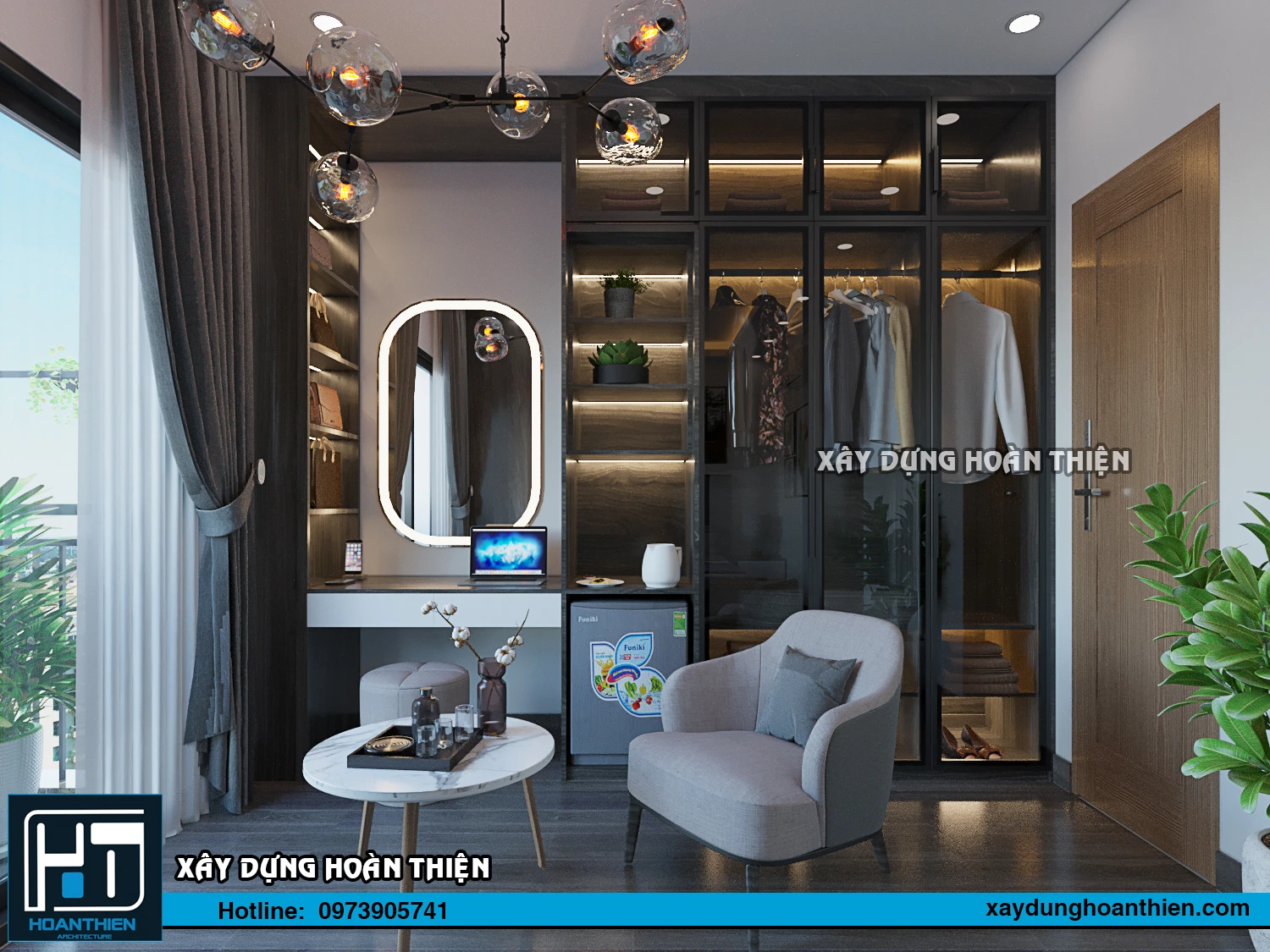 Thiết kế thi công nội thất căn hộ Aqua City Hạ Long, Quảng Ninh Thiết kế thi công nội thất căn hộ Aqua City Hạ Long, Quảng Ninh
