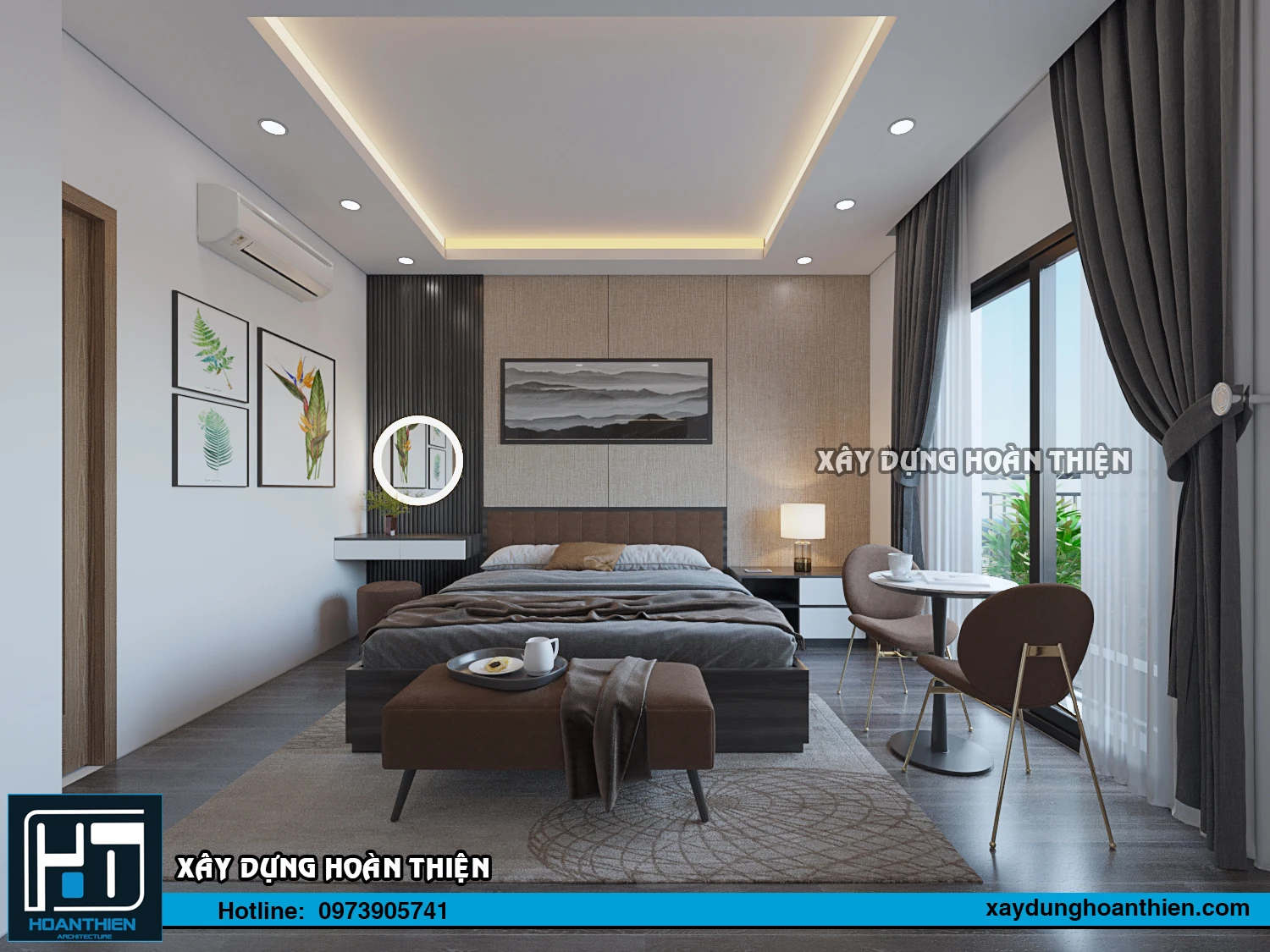 Thiết kế thi công nội thất căn hộ Aqua City Hạ Long, Quảng Ninh Thiết kế thi công nội thất căn hộ Aqua City Hạ Long, Quảng Ninh