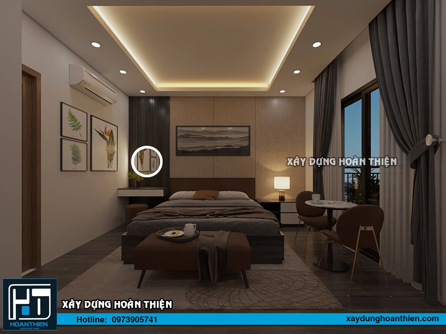 Thiết kế thi công nội thất căn hộ Aqua City Hạ Long, Quảng Ninh Thiết kế thi công nội thất căn hộ Aqua City Hạ Long, Quảng Ninh