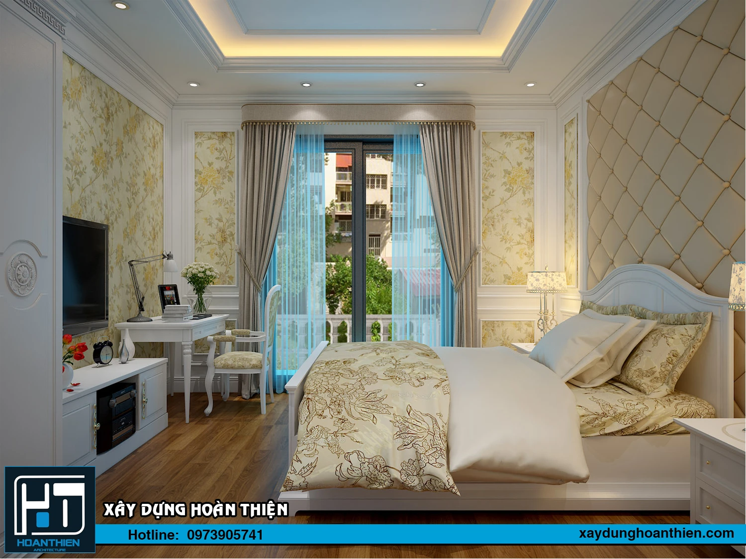 Thiết kế nội thất nhà ông tân cổ điển Thiết kế nội thất nhà ông tân cổ điển