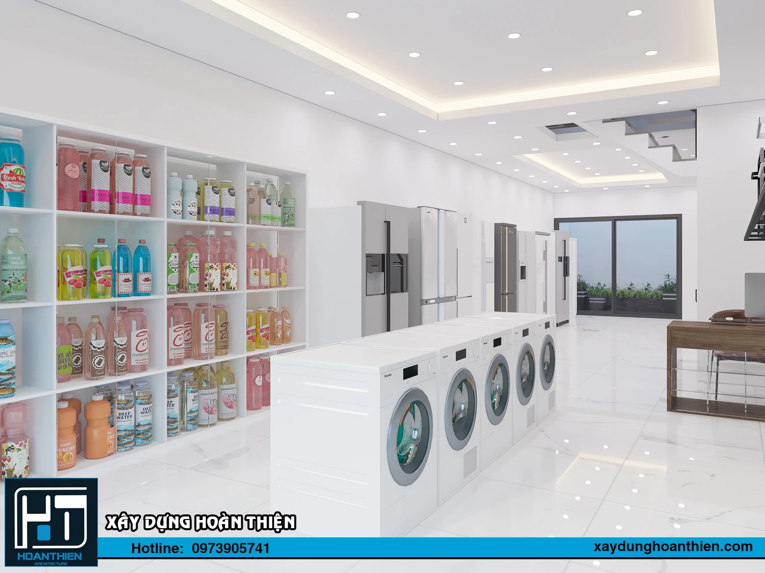Thiết kế nội thất nhà ống diện tích 5x20m tại Hải Phòng Thiết kế nội thất nhà ống diện tích 5x20m tại Hải Phòng