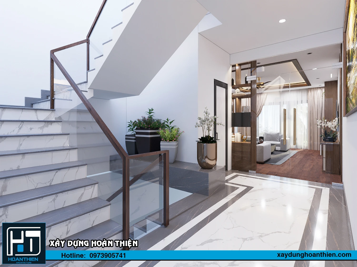 Thiết kế nội thất nhà ống diện tích 5x20m tại Hải Phòng Thiết kế nội thất nhà ống diện tích 5x20m tại Hải Phòng