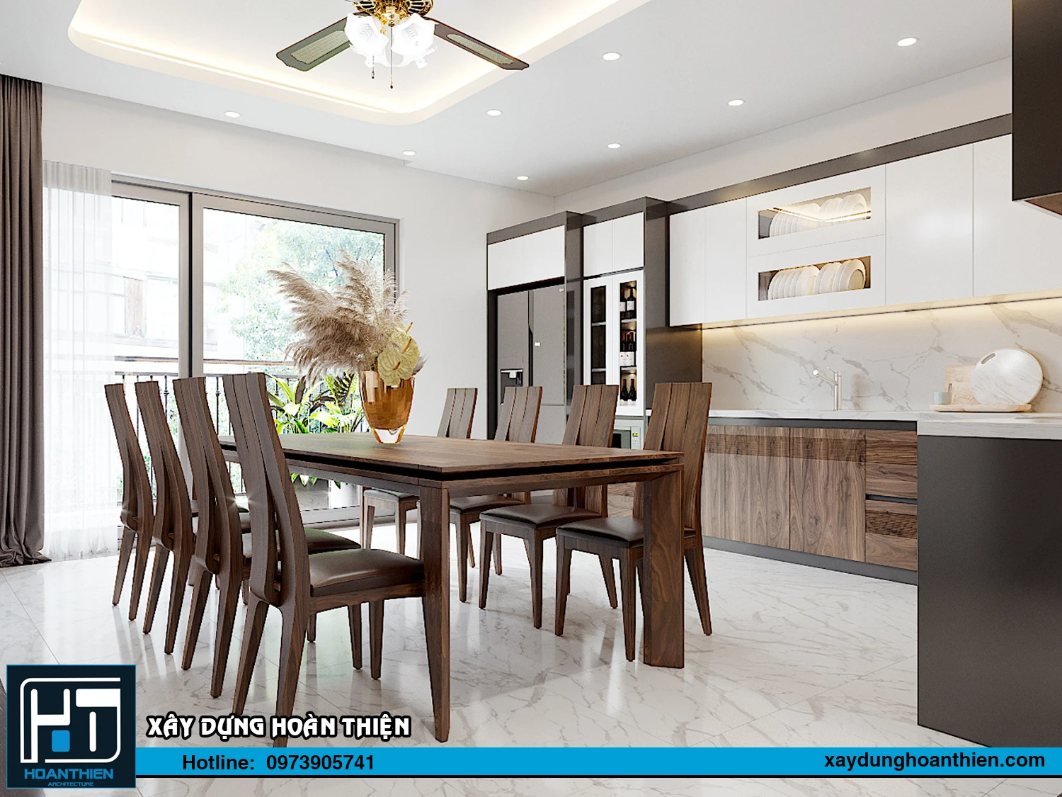 Thiết kế nội thất nhà ống diện tích 5x20m tại Hải Phòng Thiết kế nội thất nhà ống diện tích 5x20m tại Hải Phòng