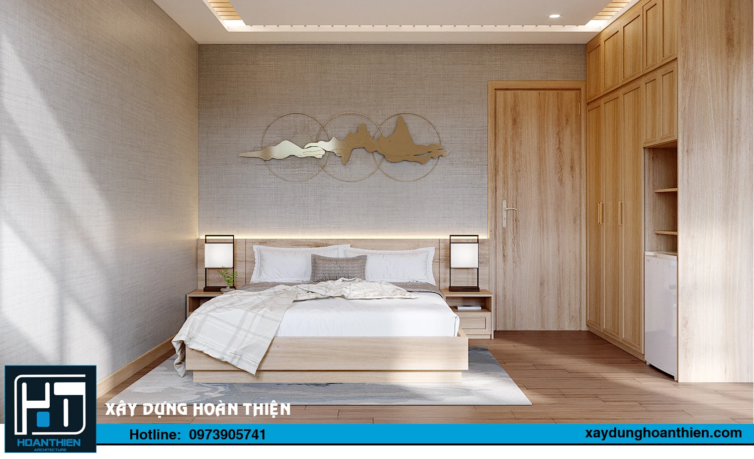 Thiết kế thi công nội thất căn hộ cho thuê tại Hoàng Huy Riverside Thiết kế thi công nội thất căn hộ cho thuê tại Hoàng Huy Riverside