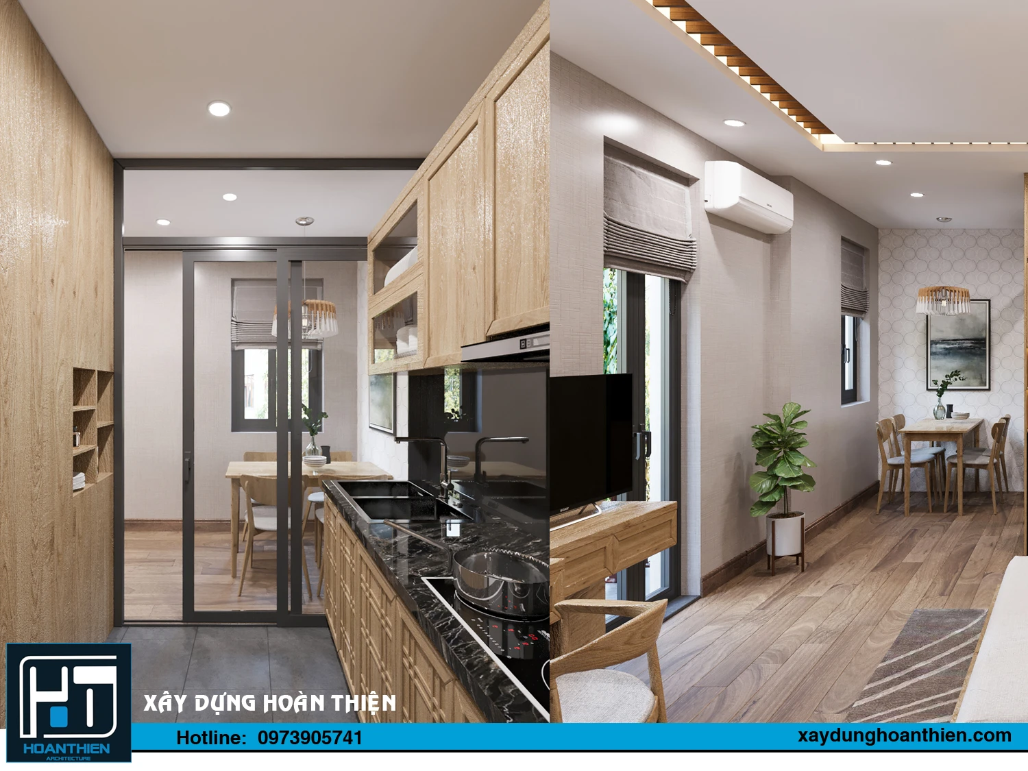 Thiết kế thi công nội thất căn hộ cho thuê tại Hoàng Huy Riverside Thiết kế thi công nội thất căn hộ cho thuê tại Hoàng Huy Riverside
