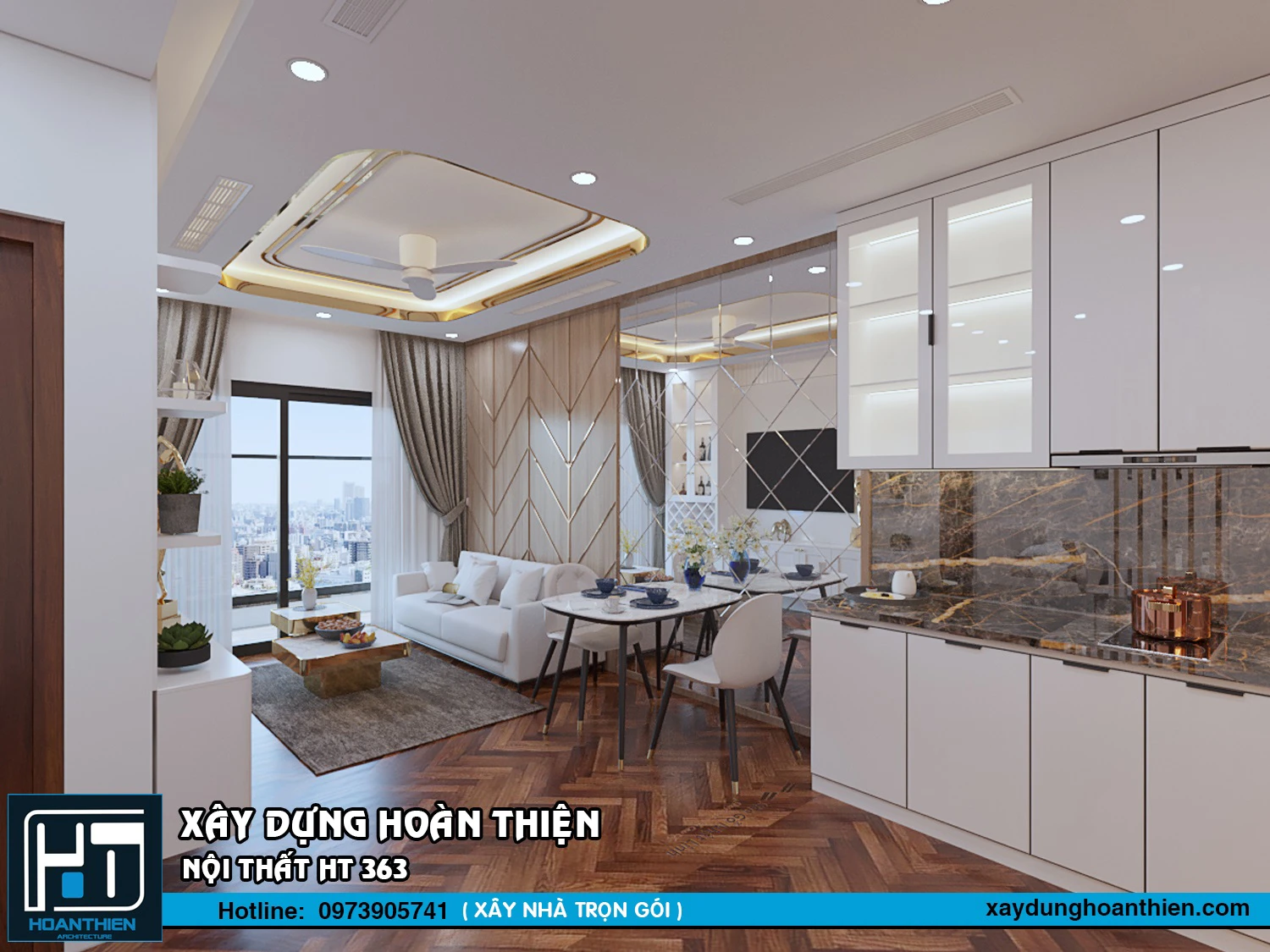 Thiết kế, Thi công nội thất chung cư Diamon Crown Hải Phòng Thiết kế, Thi công nội thất chung cư Diamon Crown Hải Phòng