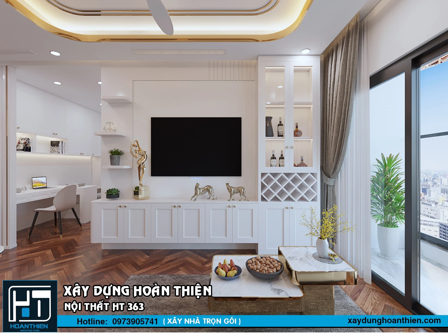 Thiết kế, Thi công nội thất chung cư Diamon Crown Hải Phòng Thiết kế, Thi công nội thất chung cư Diamon Crown Hải Phòng
