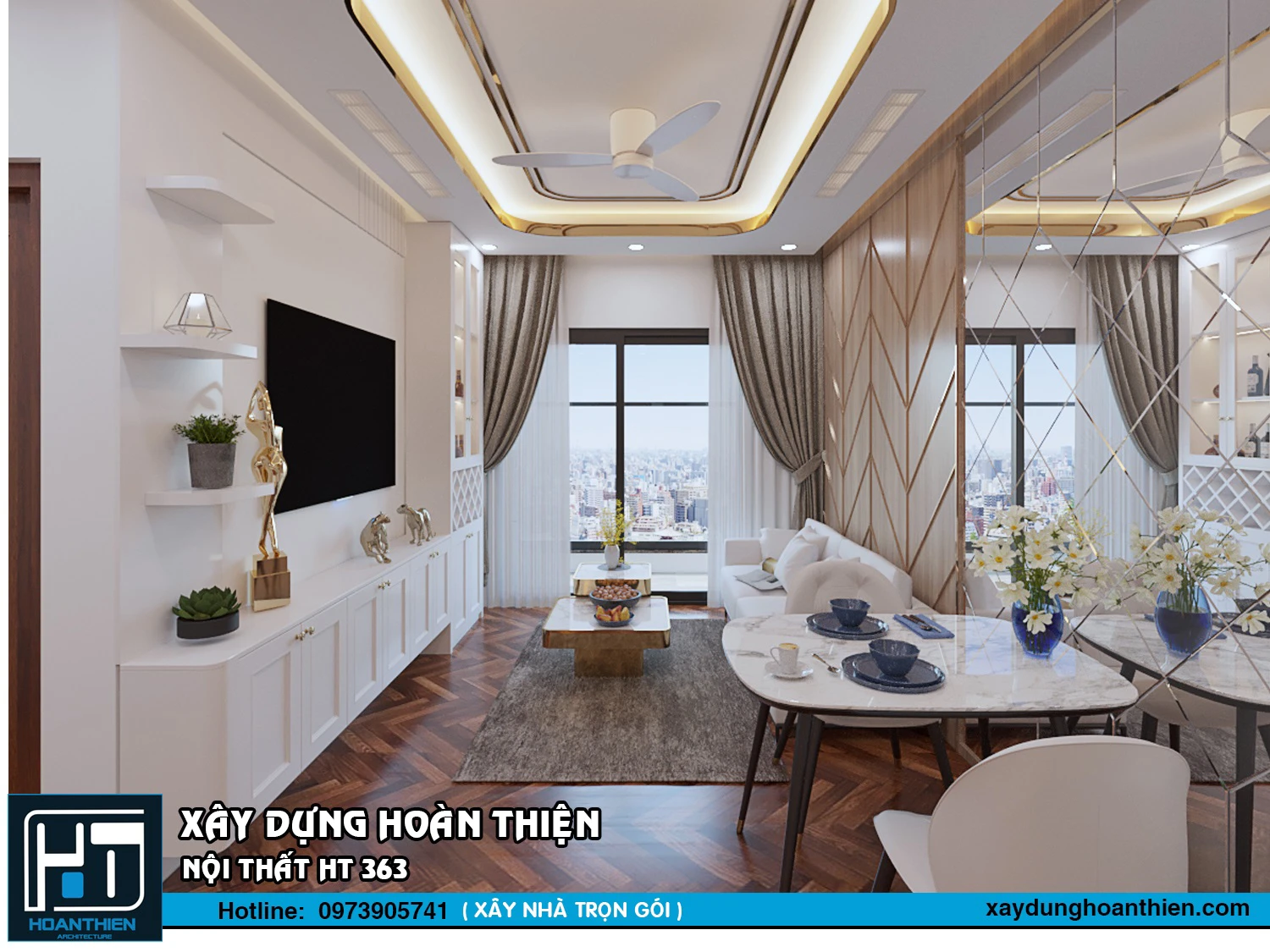 Thiết kế, Thi công nội thất chung cư Diamon Crown Hải Phòng Thiết kế, Thi công nội thất chung cư Diamon Crown Hải Phòng