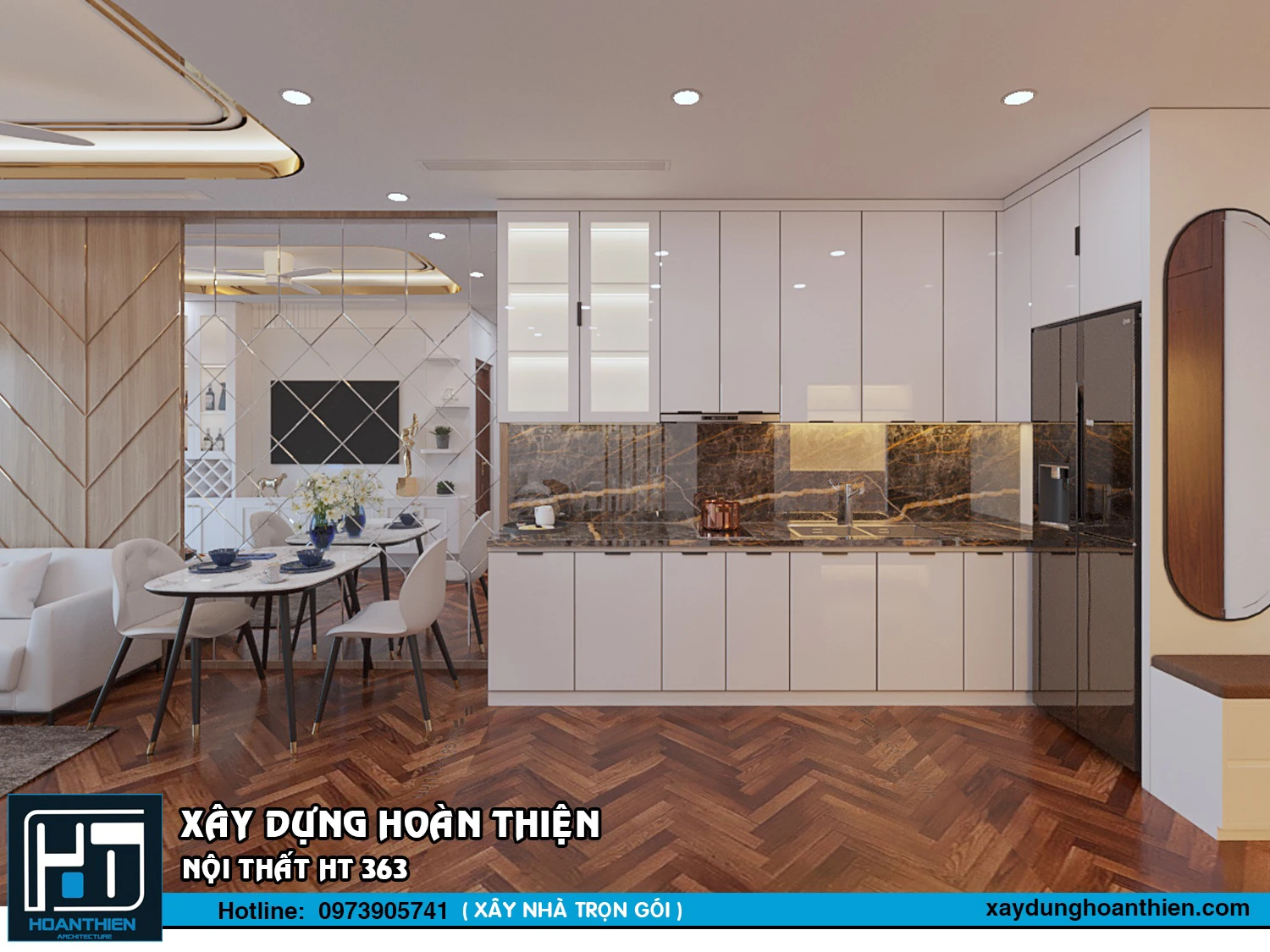 Thiết kế, Thi công nội thất chung cư Diamon Crown Hải Phòng Thiết kế, Thi công nội thất chung cư Diamon Crown Hải Phòng