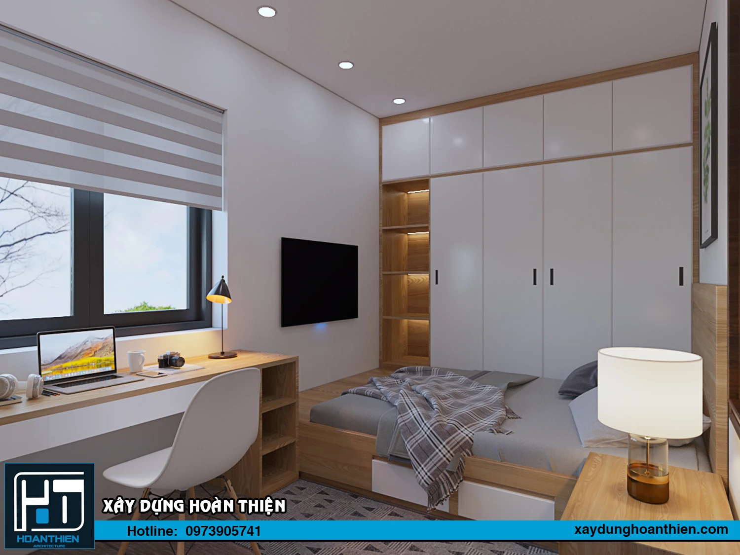 Thiết kế - thi công nội thất nhà ống hiện đại Thiết kế - thi công nội thất nhà ống hiện đại