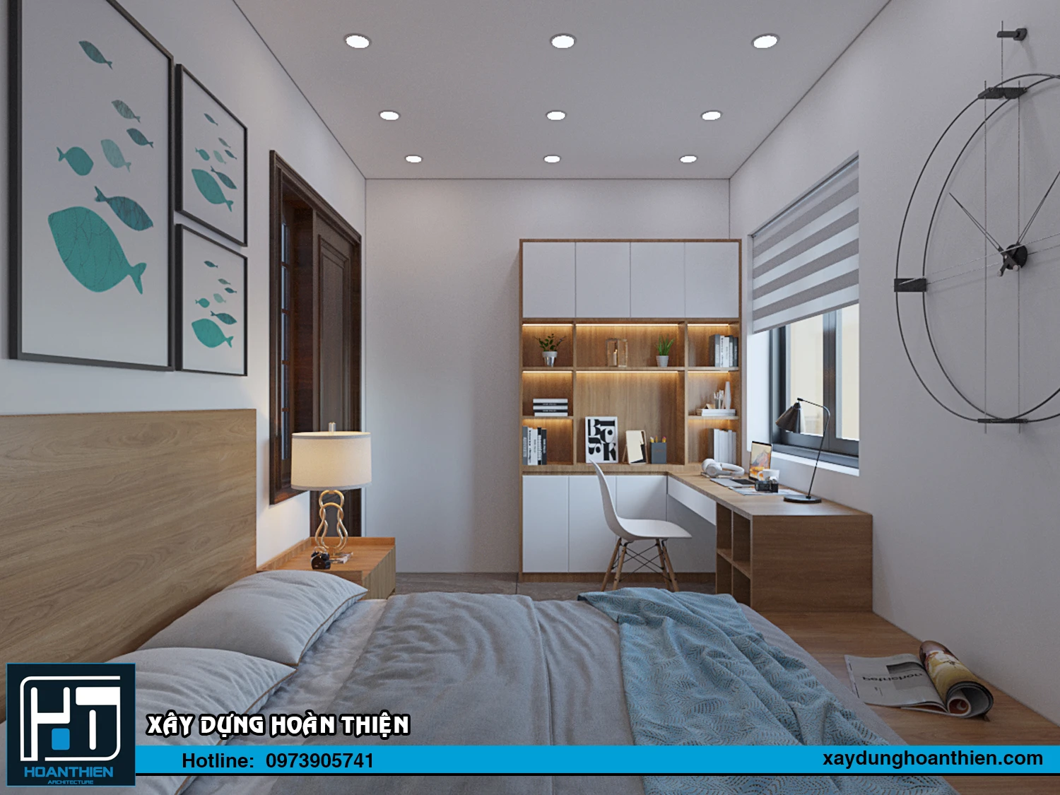 Thiết kế - thi công nội thất nhà ống hiện đại Thiết kế - thi công nội thất nhà ống hiện đại