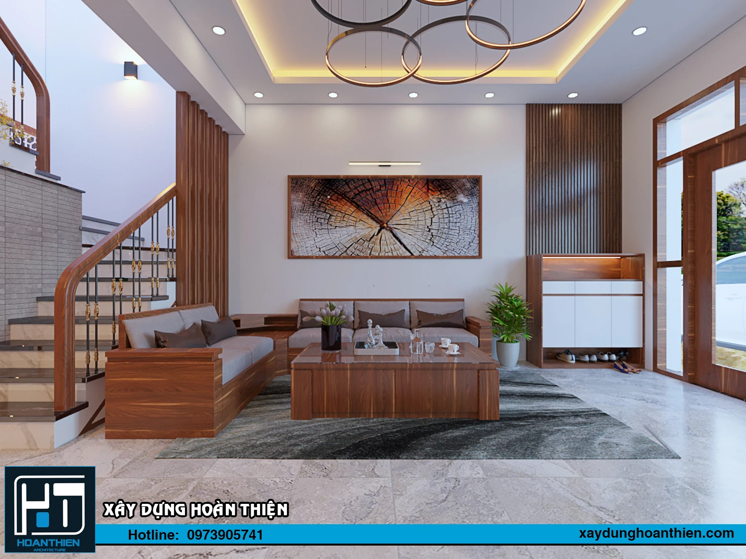 Thiết kế - thi công nội thất nhà ống hiện đại Thiết kế - thi công nội thất nhà ống hiện đại