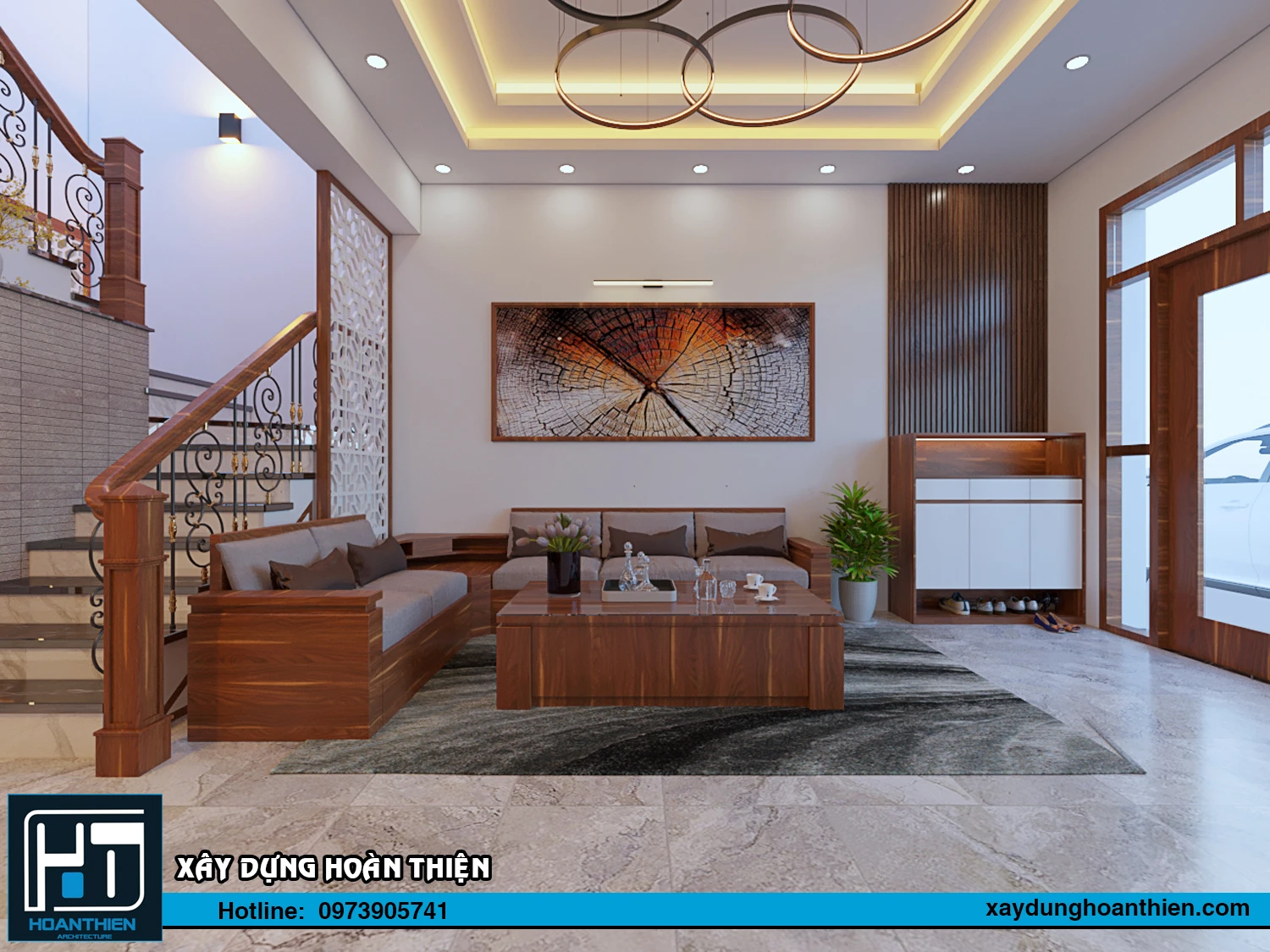 Thiết kế - thi công nội thất nhà ống hiện đại Thiết kế - thi công nội thất nhà ống hiện đại