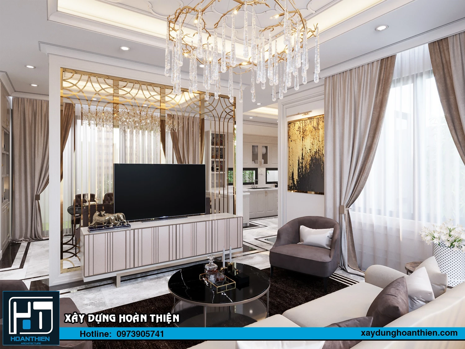 Thiết kế nội thất biệt thự 3 tầng tại Uông Bí Quảng Ninh Thiết kế nội thất biệt thự 3 tầng tại Uông Bí Quảng Ninh