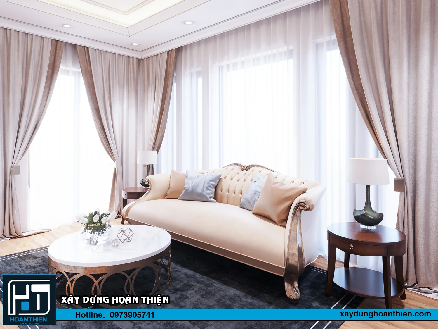 Thiết kế nội thất biệt thự 3 tầng tại Uông Bí Quảng Ninh Thiết kế nội thất biệt thự 3 tầng tại Uông Bí Quảng Ninh