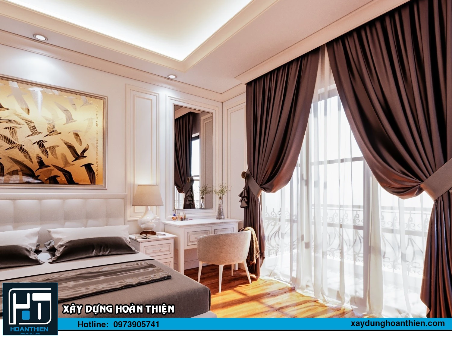 Thiết kế nội thất biệt thự 3 tầng tại Uông Bí Quảng Ninh Thiết kế nội thất biệt thự 3 tầng tại Uông Bí Quảng Ninh