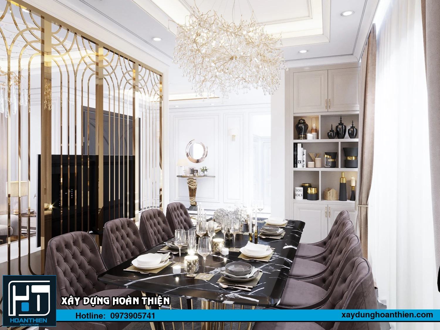 Thiết kế nội thất biệt thự 3 tầng tại Uông Bí Quảng Ninh Thiết kế nội thất biệt thự 3 tầng tại Uông Bí Quảng Ninh