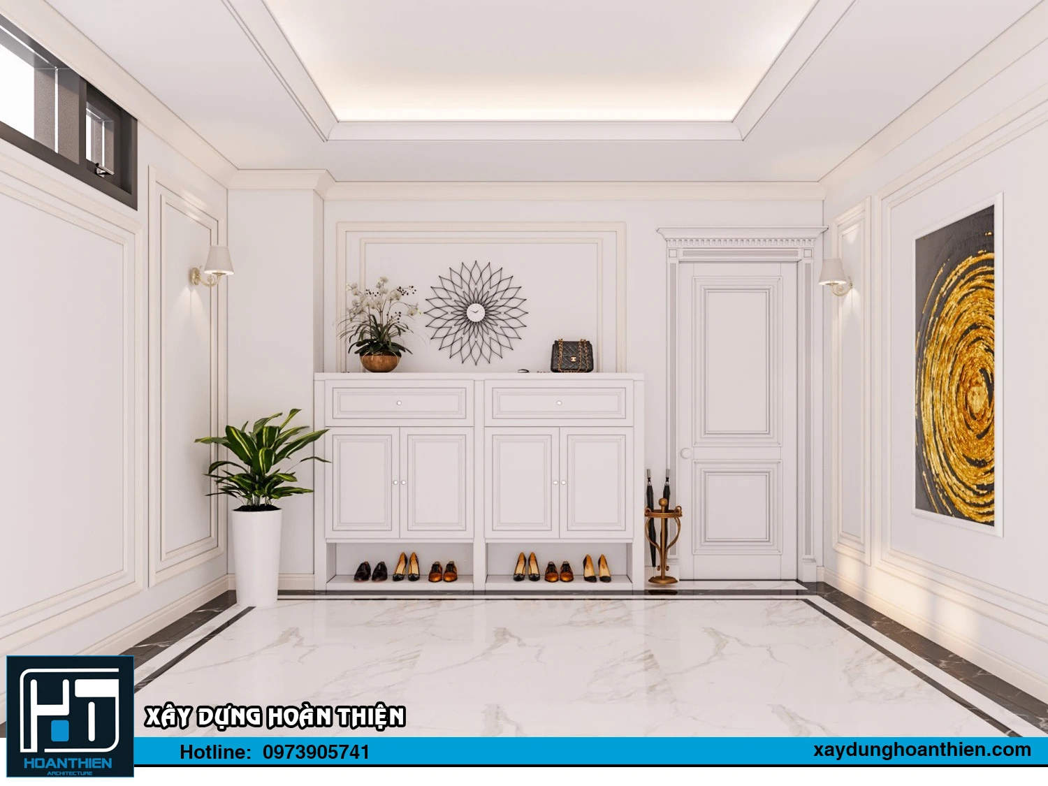 Thiết kế nội thất biệt thự 3 tầng tại Uông Bí Quảng Ninh Thiết kế nội thất biệt thự 3 tầng tại Uông Bí Quảng Ninh