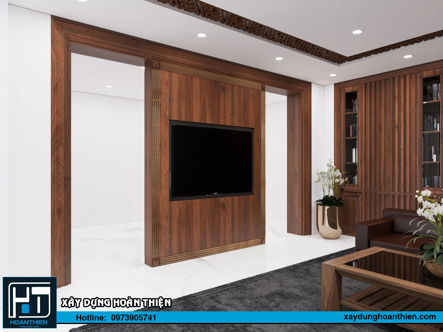 Thiết kế nội thất phòng tổng giám đốc Hải Dương