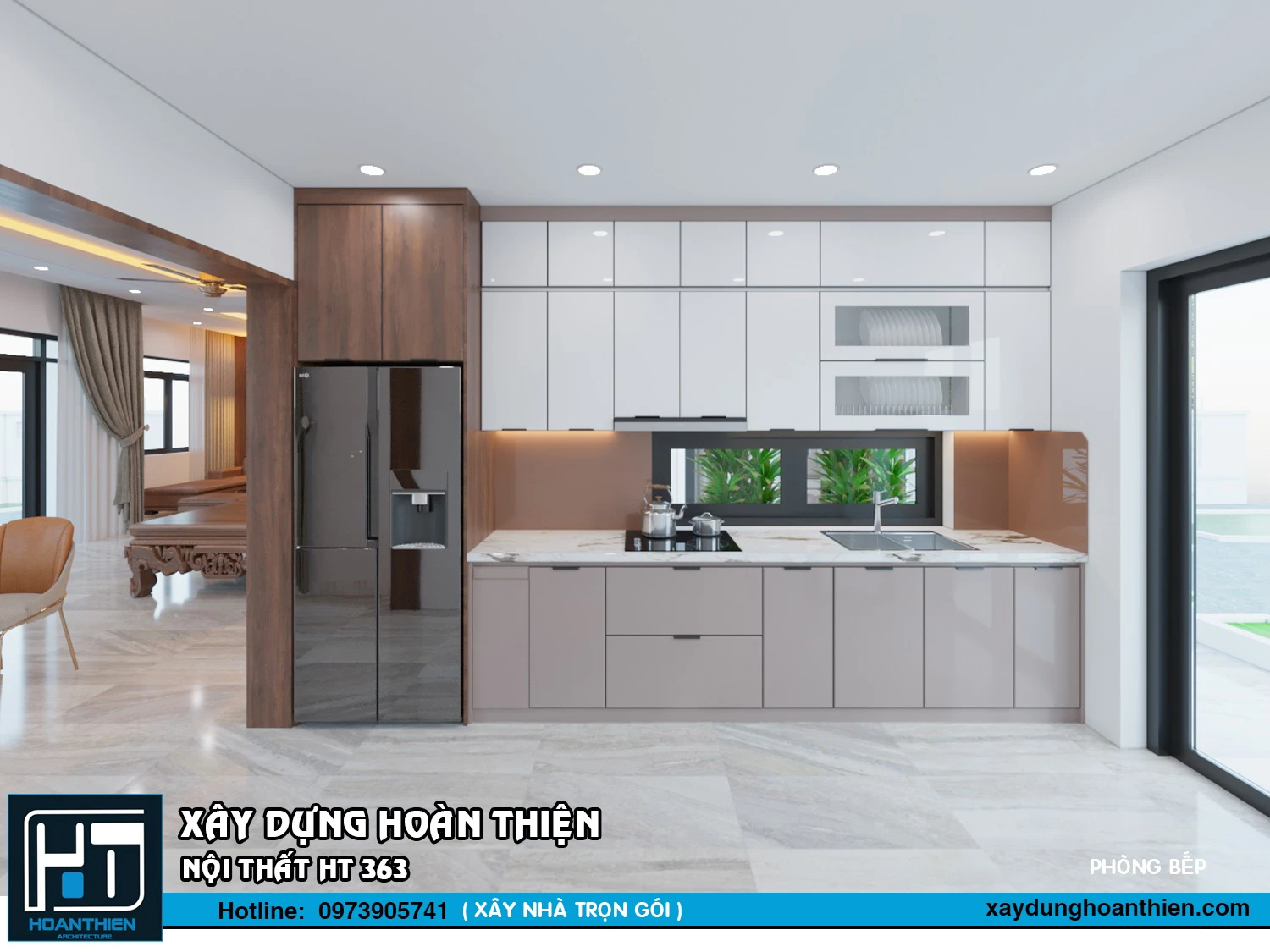 mẫu thiết kế phòng ăn đẹp 2024 tại hải phòng