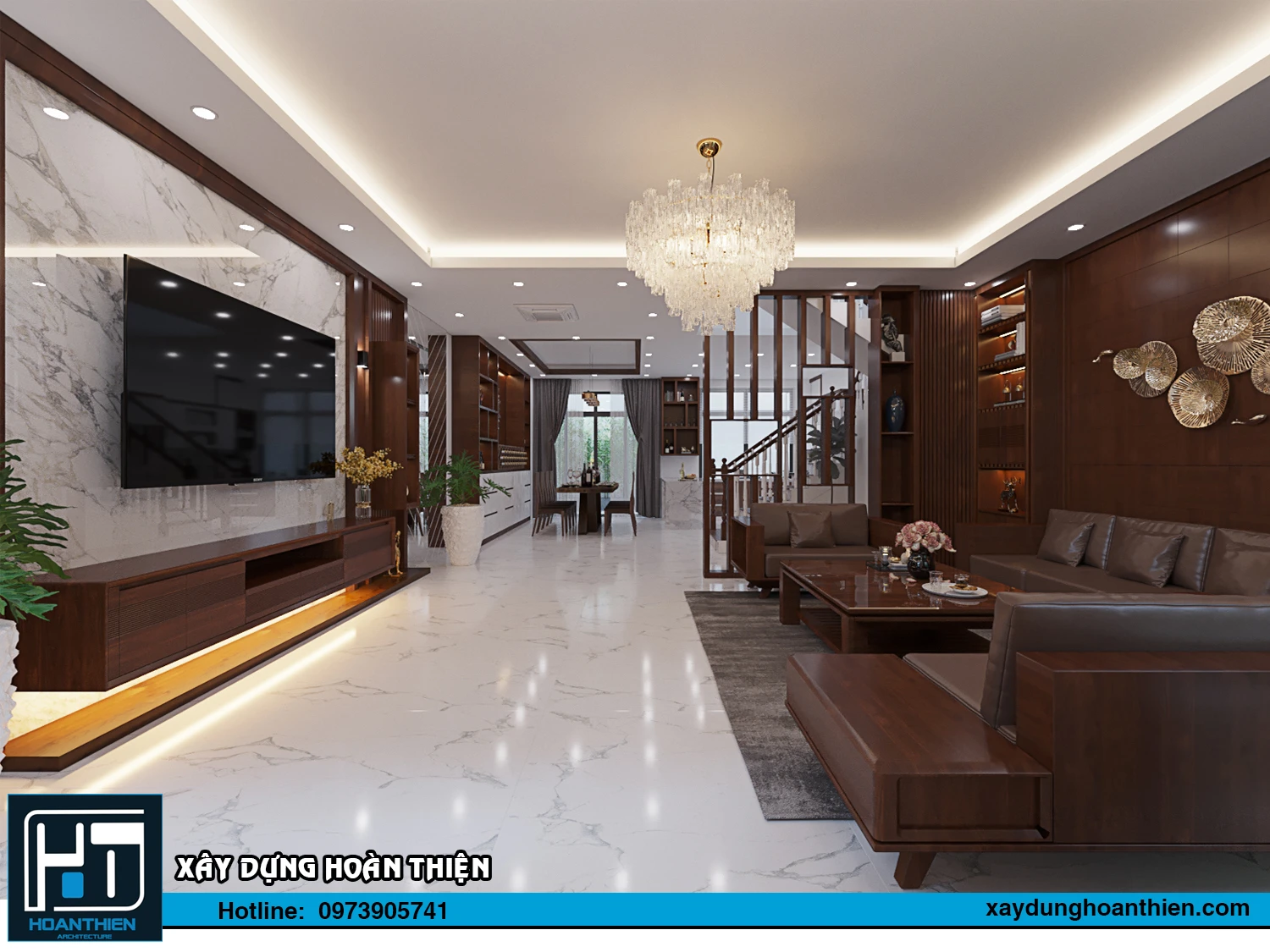 Đơn vị thi công nội thất gỗ óc chó tại Vinhome imperia - Hải Phòng Đơn vị thi công nội thất gỗ óc chó tại Vinhome imperia - Hải Phòng