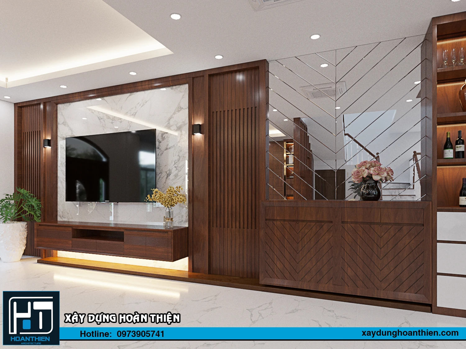 Đơn vị thi công nội thất gỗ óc chó tại Vinhome imperia - Hải Phòng Đơn vị thi công nội thất gỗ óc chó tại Vinhome imperia - Hải Phòng