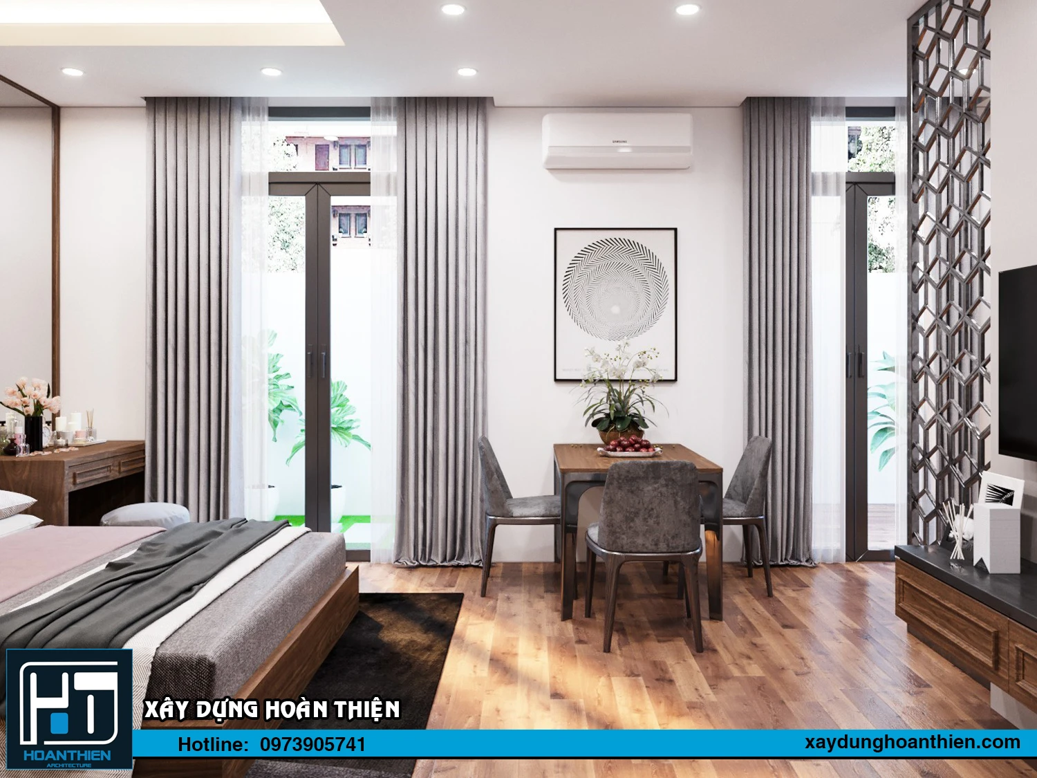 Thiết kế nội thất căn hộ cho thuê Vinhome Imperia Thiết kế nội thất căn hộ cho thuê Vinhome Imperia
