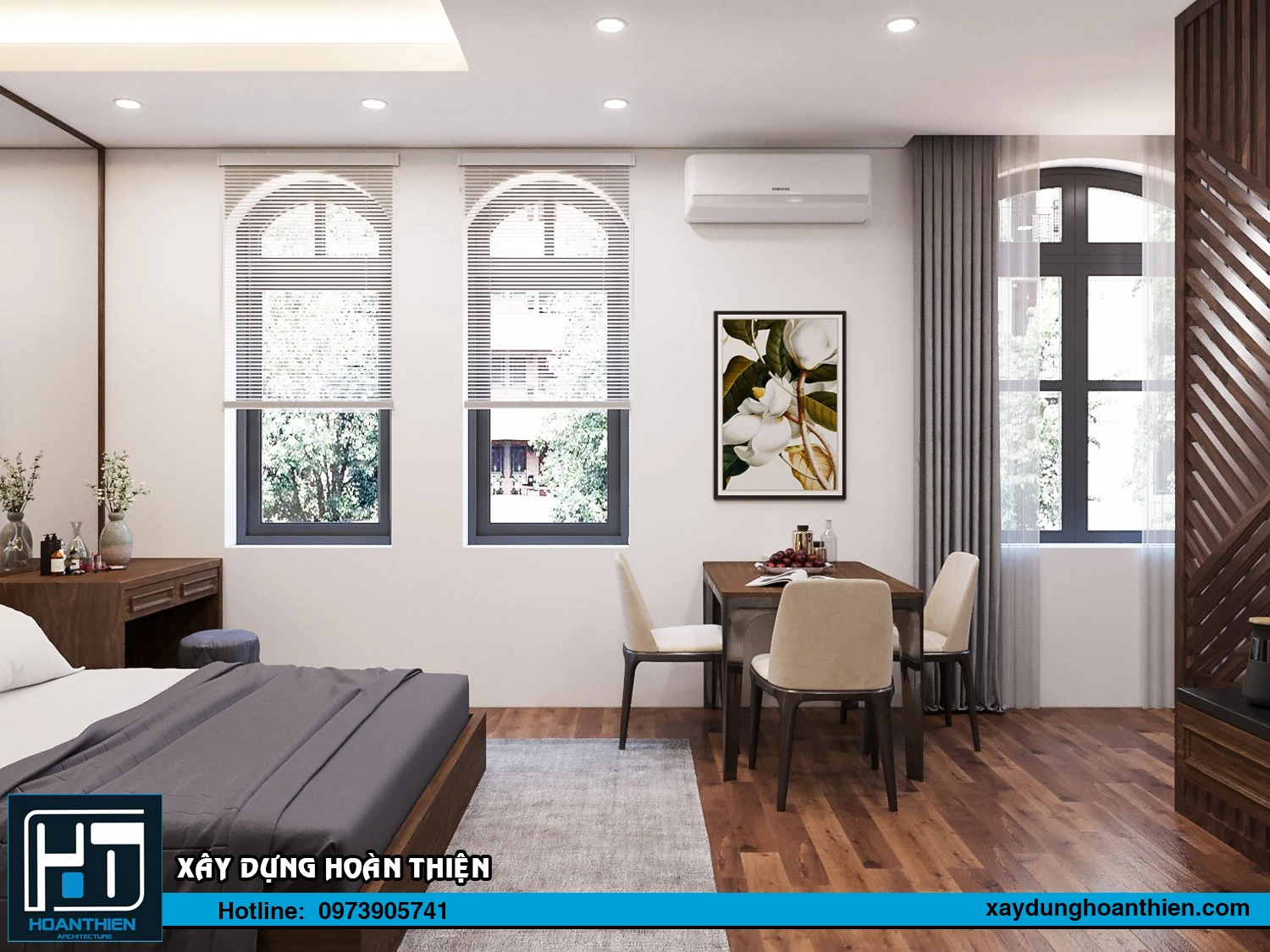 Thiết kế nội thất căn hộ cho thuê Vinhome Imperia Thiết kế nội thất căn hộ cho thuê Vinhome Imperia