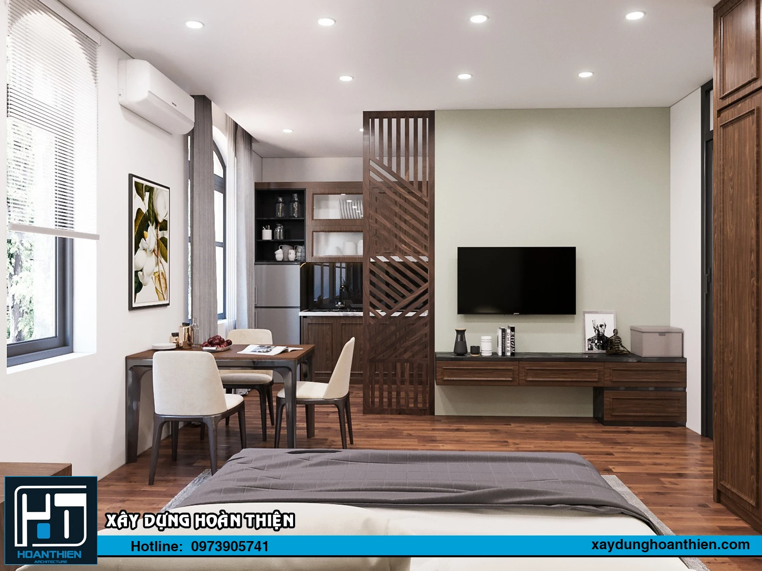 Thiết kế nội thất căn hộ cho thuê Vinhome Imperia Thiết kế nội thất căn hộ cho thuê Vinhome Imperia