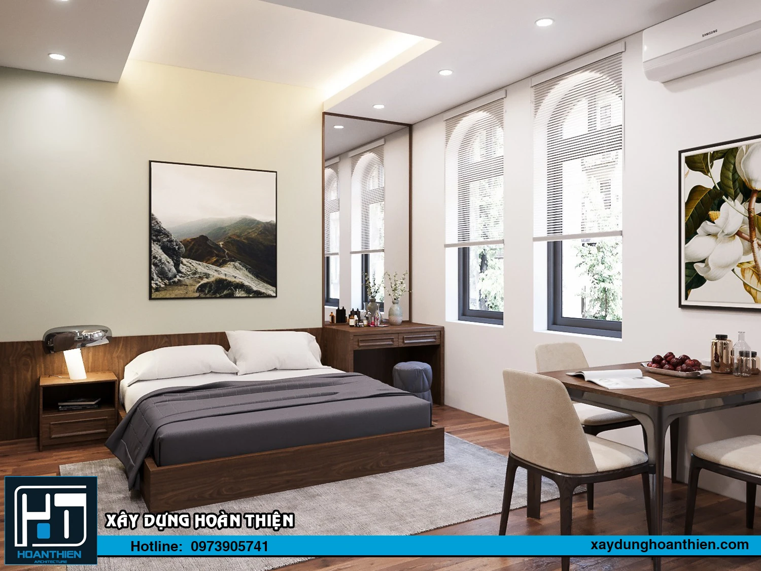 Thiết kế nội thất căn hộ cho thuê Vinhome Imperia Thiết kế nội thất căn hộ cho thuê Vinhome Imperia