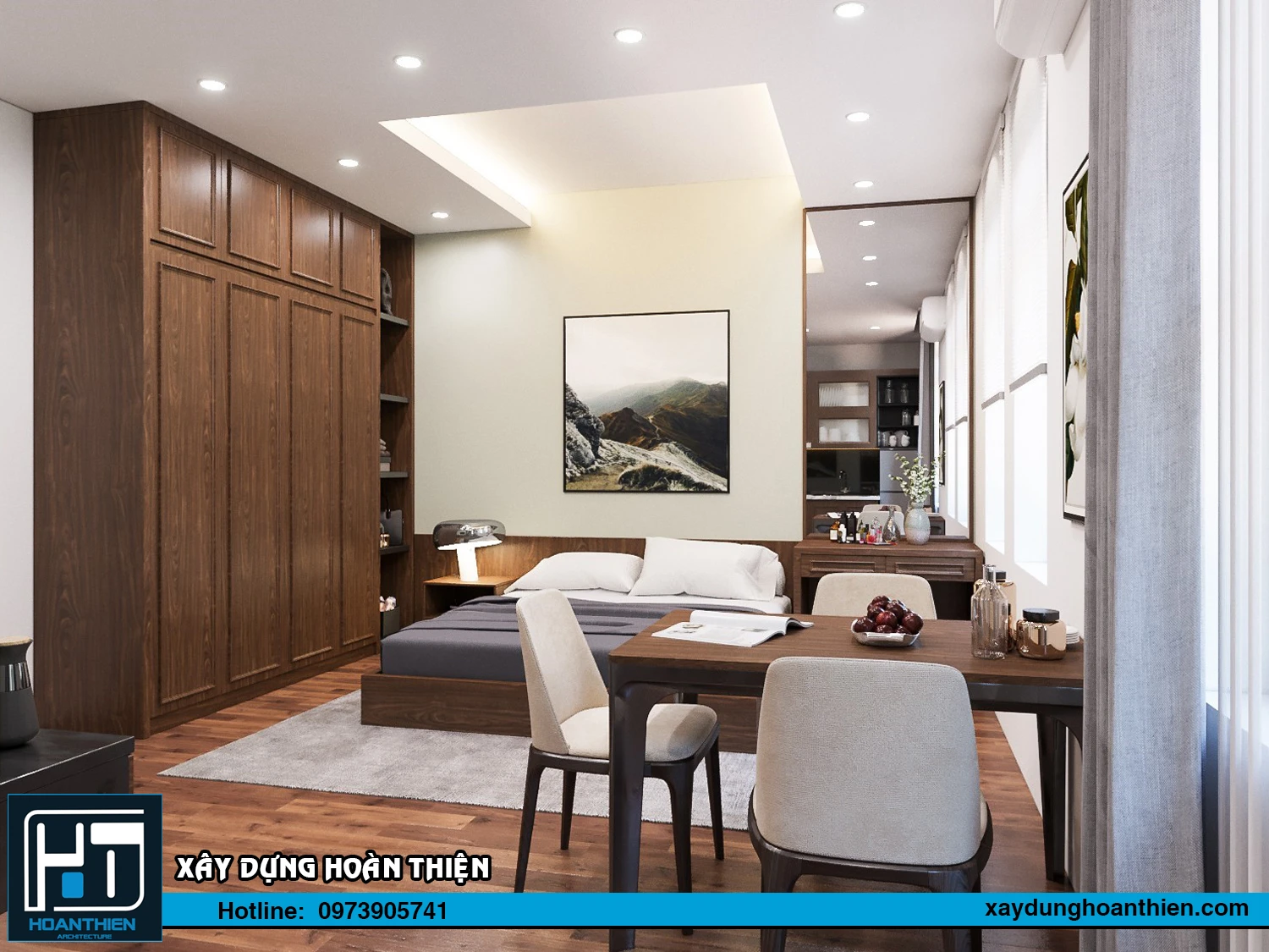 Thiết kế nội thất căn hộ cho thuê Vinhome Imperia Thiết kế nội thất căn hộ cho thuê Vinhome Imperia