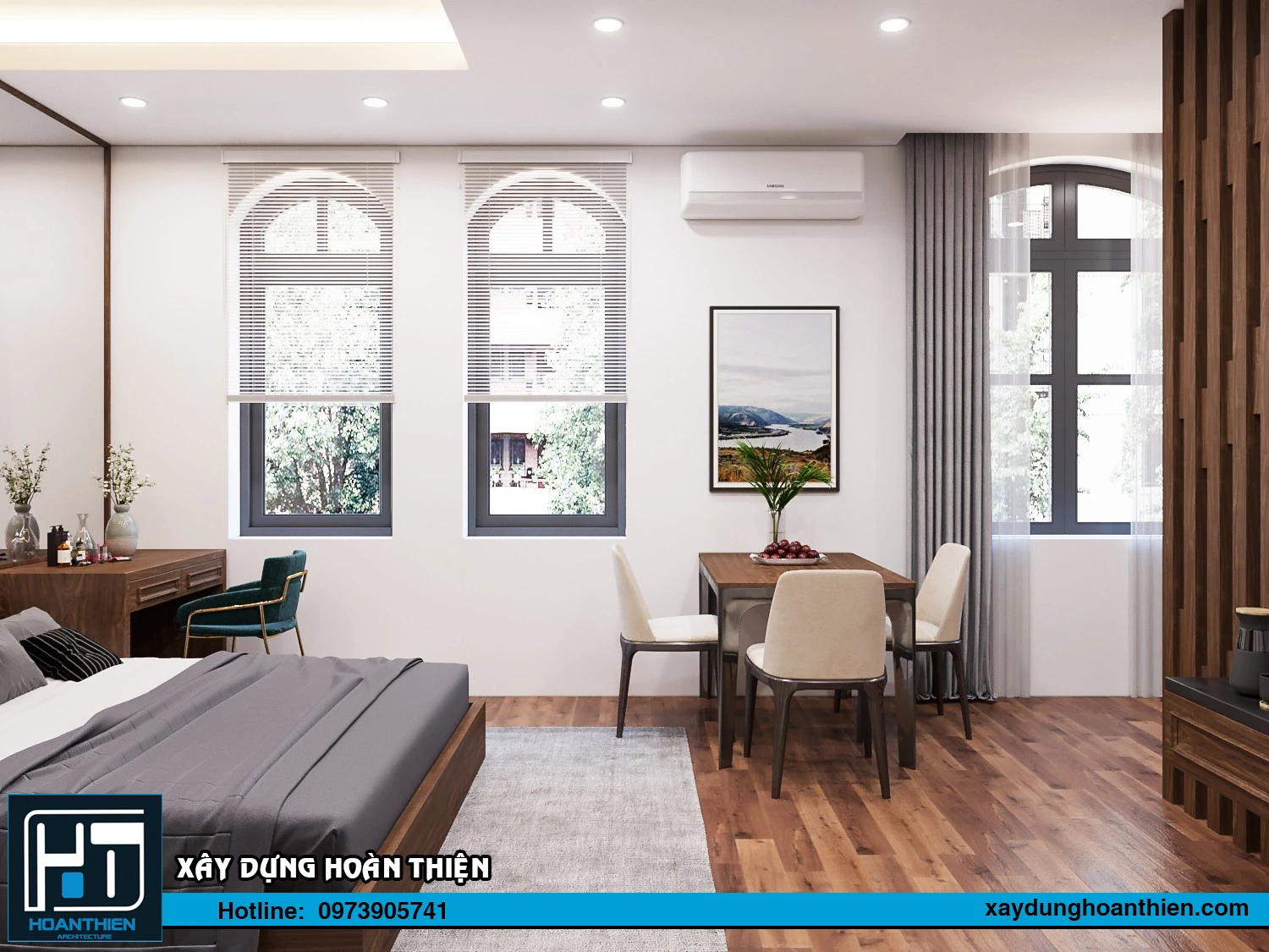 Thiết kế nội thất căn hộ cho thuê Vinhome Imperia Thiết kế nội thất căn hộ cho thuê Vinhome Imperia