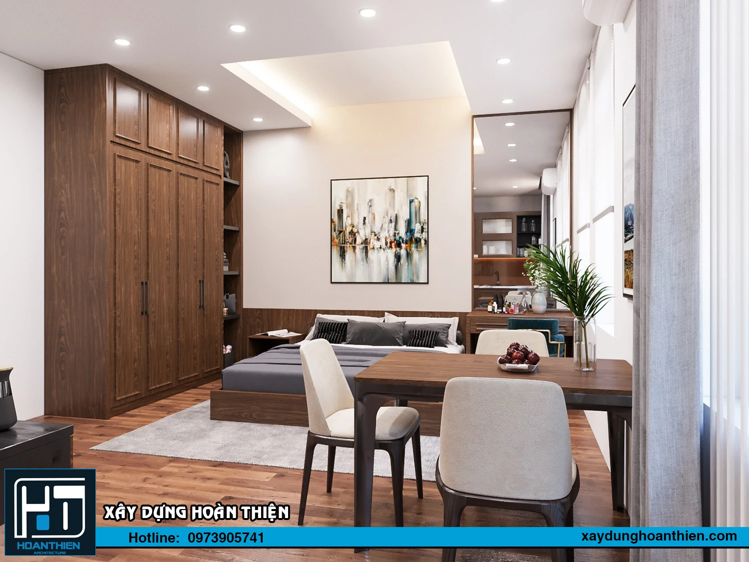 Thiết kế nội thất căn hộ cho thuê Vinhome Imperia Thiết kế nội thất căn hộ cho thuê Vinhome Imperia
