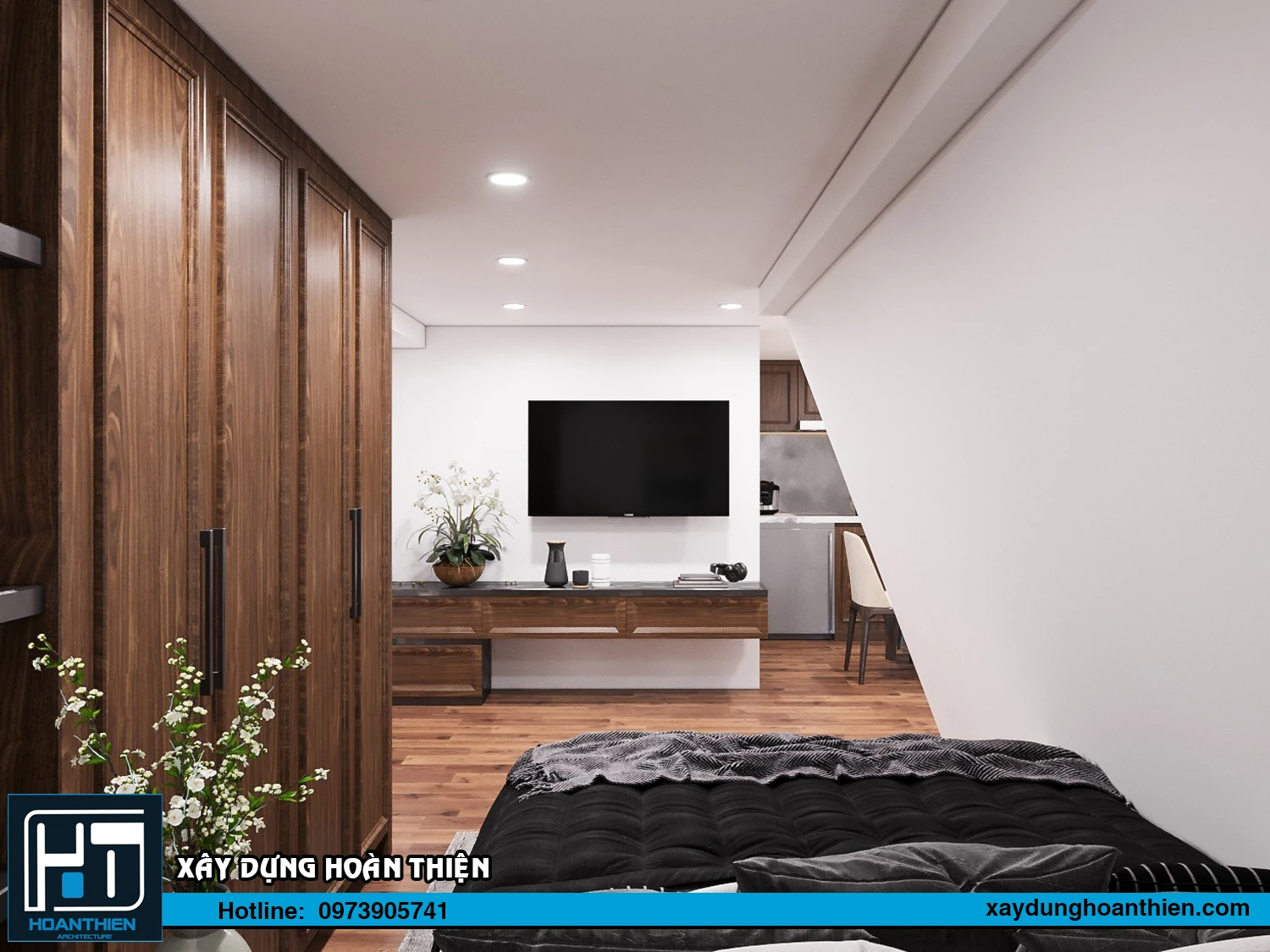 Thiết kế nội thất căn hộ cho thuê Vinhome Imperia Thiết kế nội thất căn hộ cho thuê Vinhome Imperia