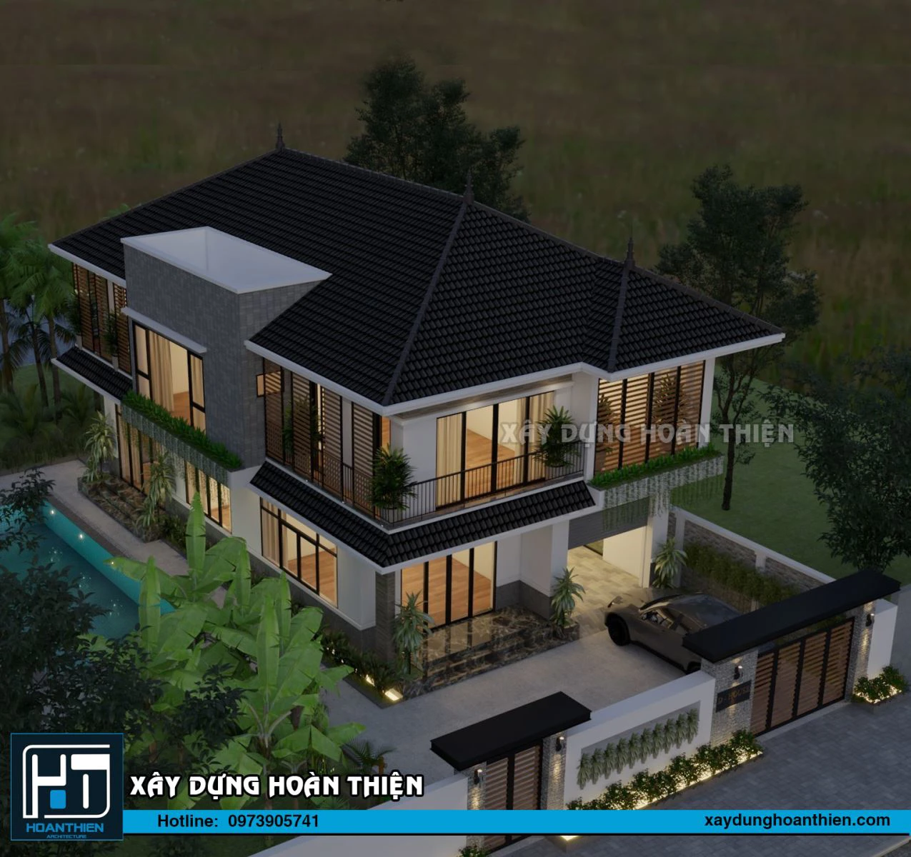biệt thự 2 tầng mặt tiền 9m biệt thự 2 tầng mặt tiền 9m